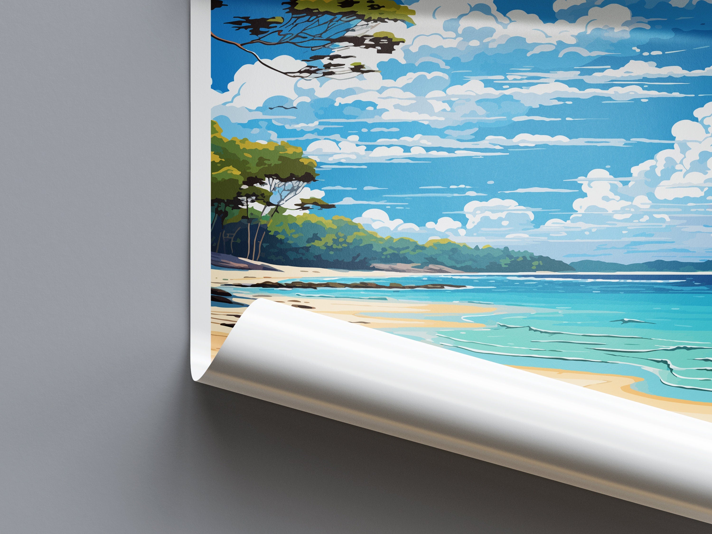 Jervis Bay Travel Print