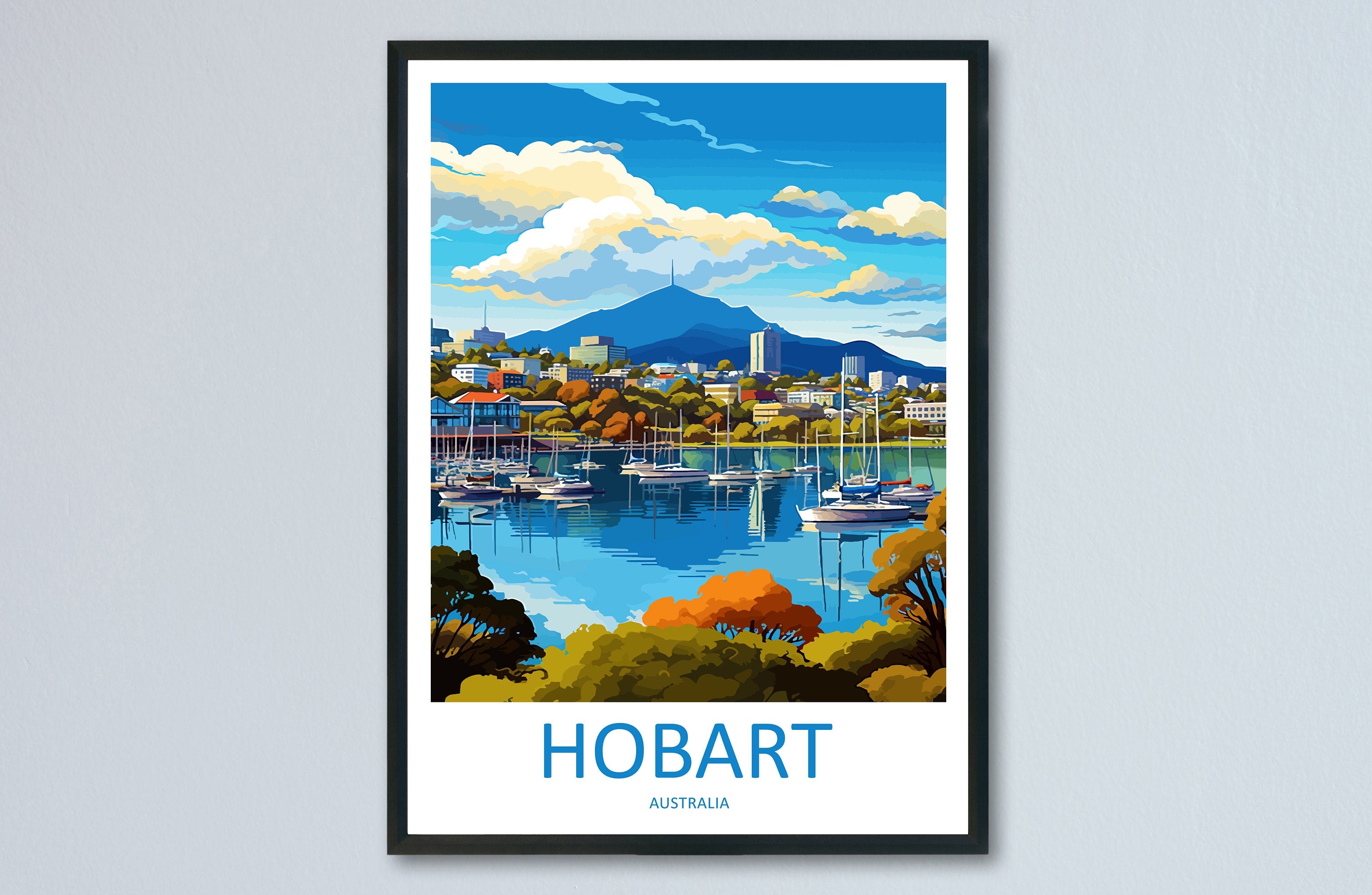 Hobart Travel Print