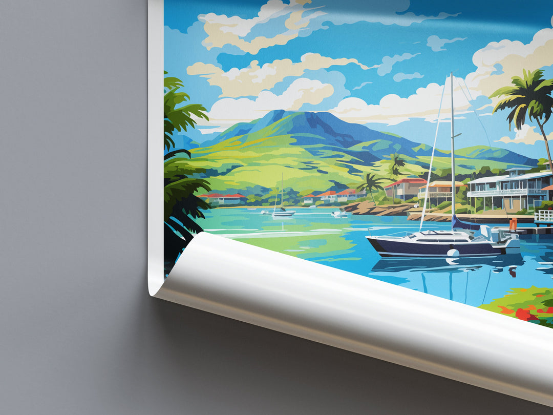 Hamilton Island Travel Print Wall Art Hamilton Island Wall Hanging Home Décor Hamilton Island Gift Art Lovers Wall Art Australia Poster Deco
