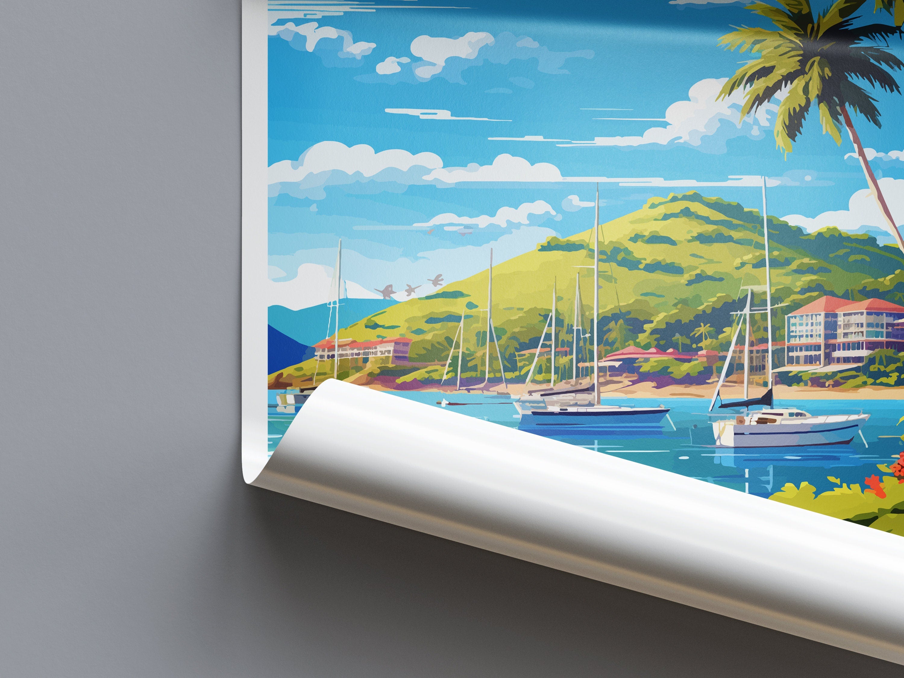 Hamilton Island Travel Print