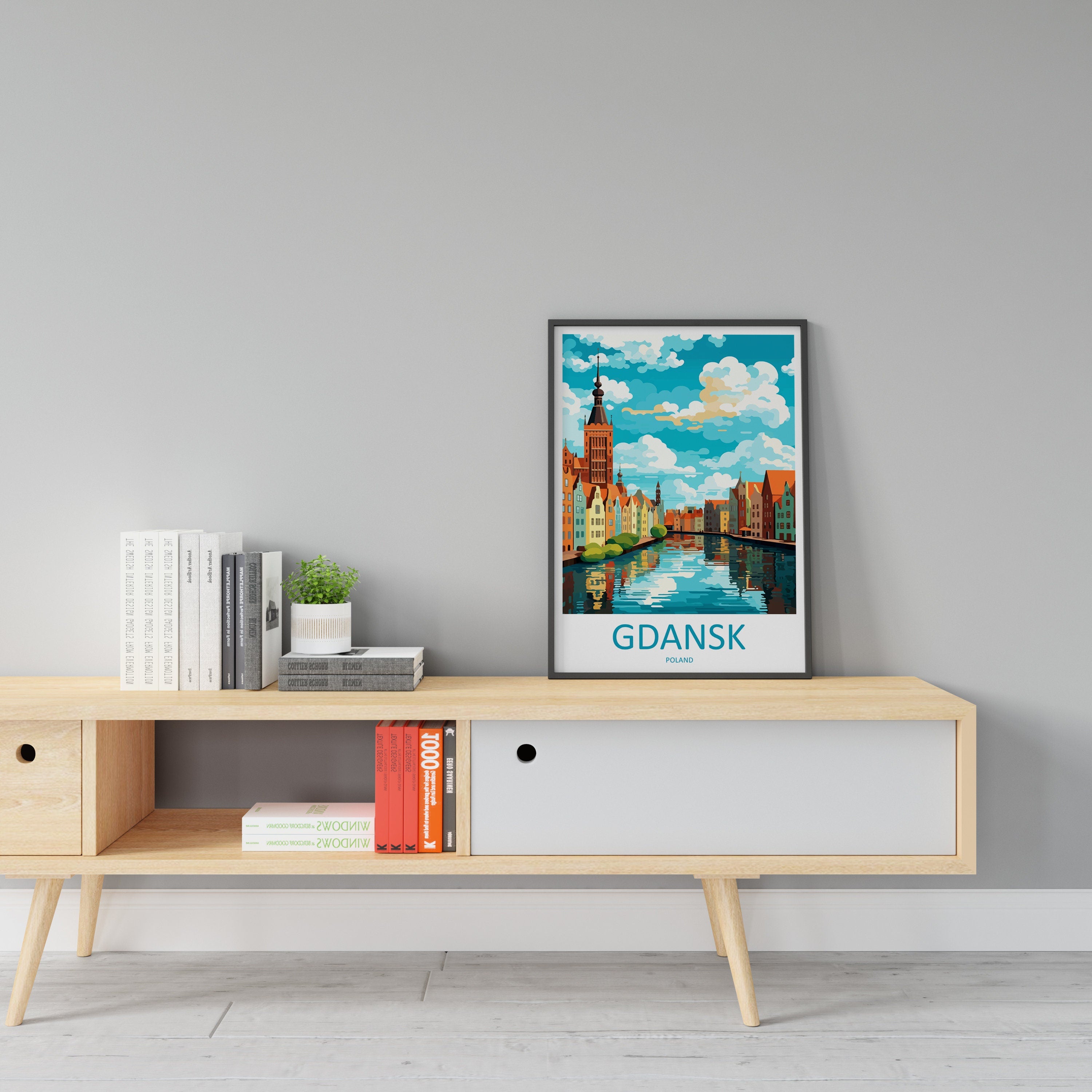 Gdansk Travel Print