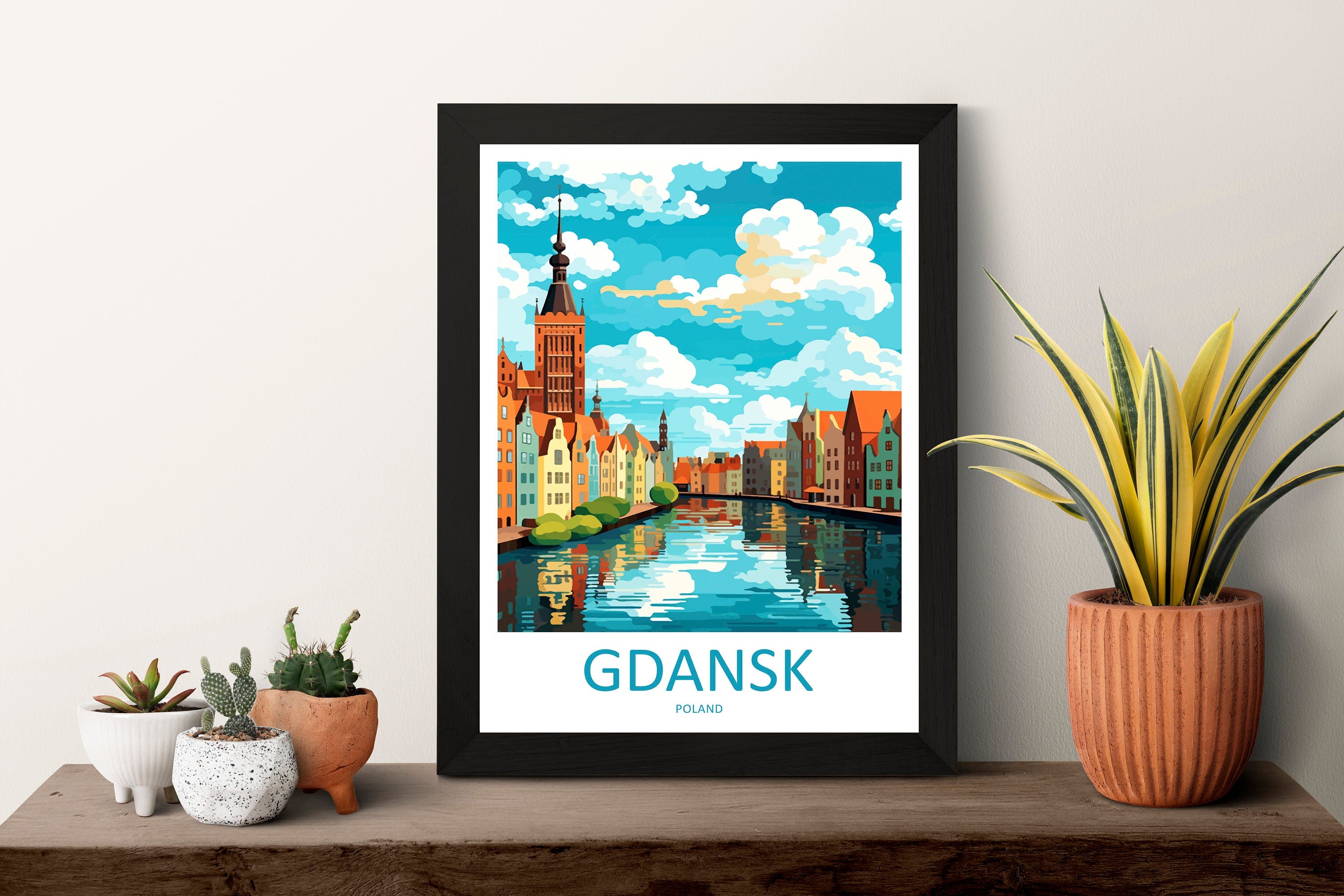 Gdansk Travel Print