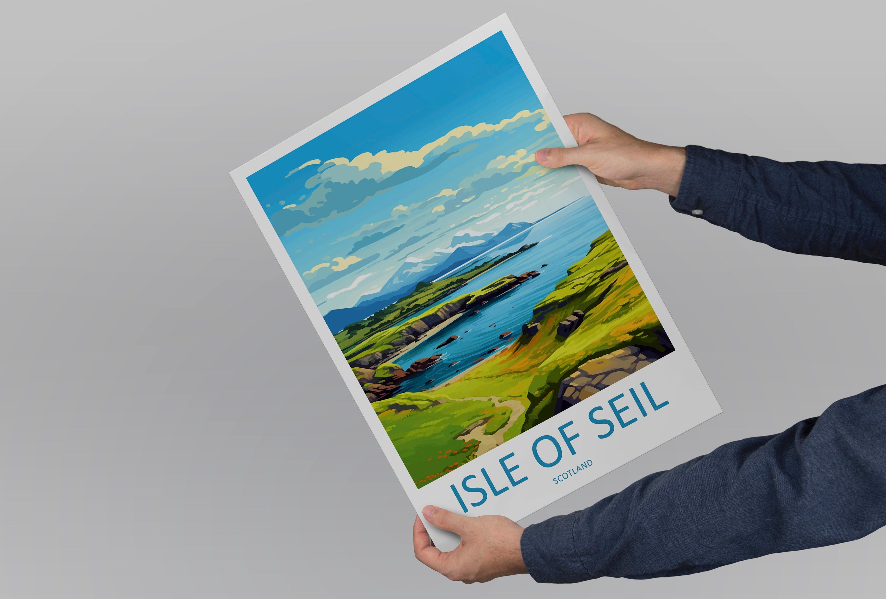 Isle Of Seil Travel Print