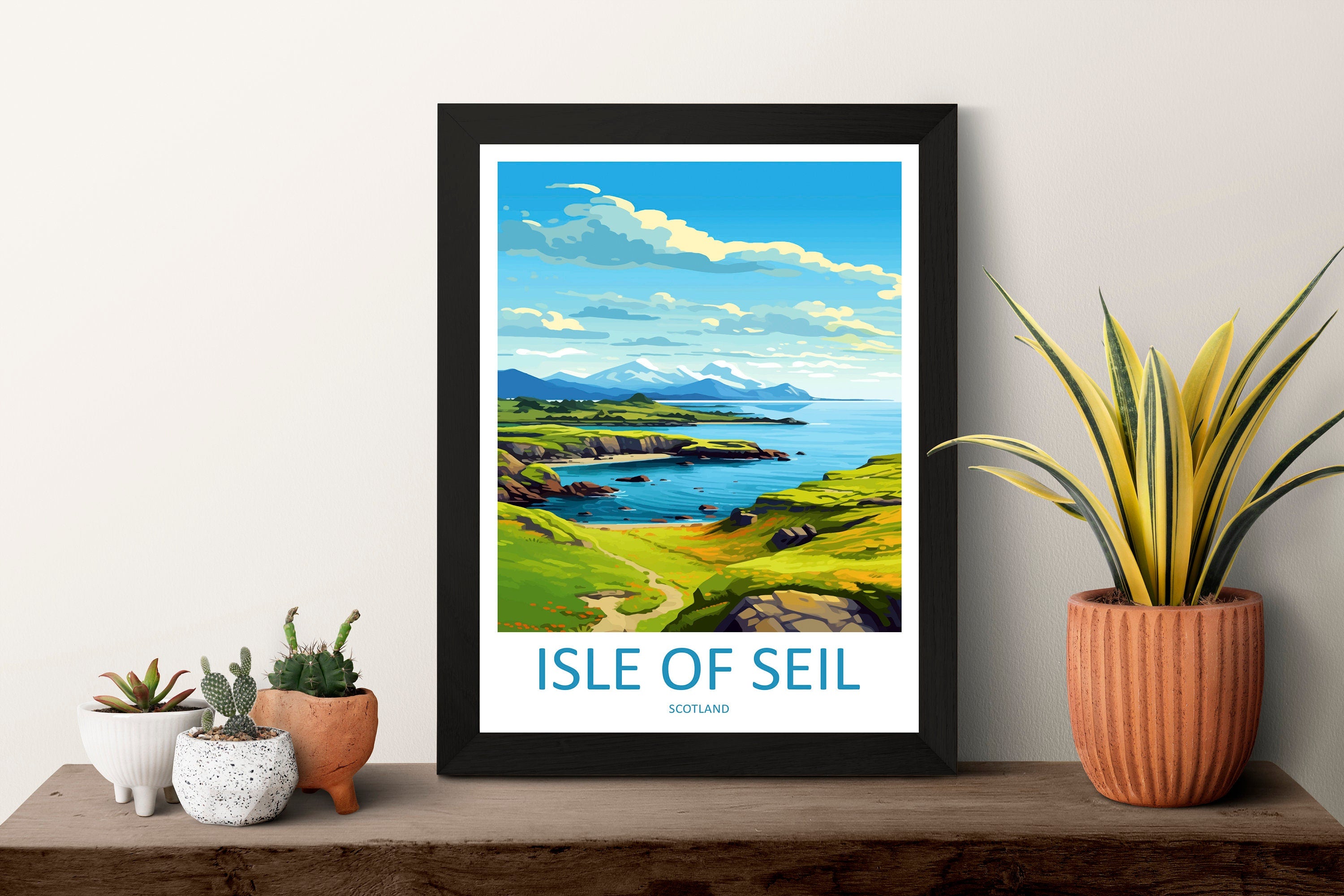 Isle Of Seil Travel Print