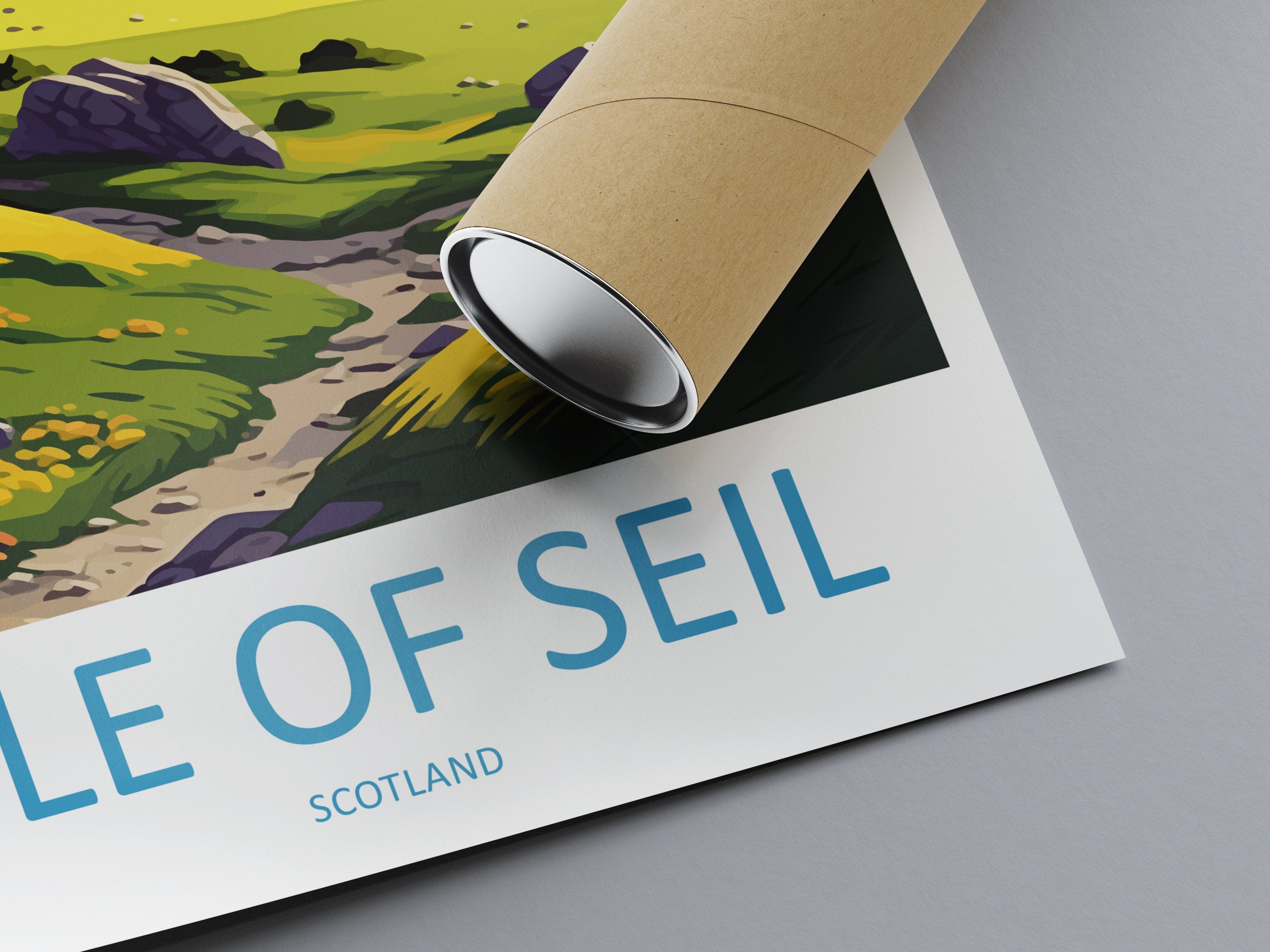 Isle Of Seil Travel Print