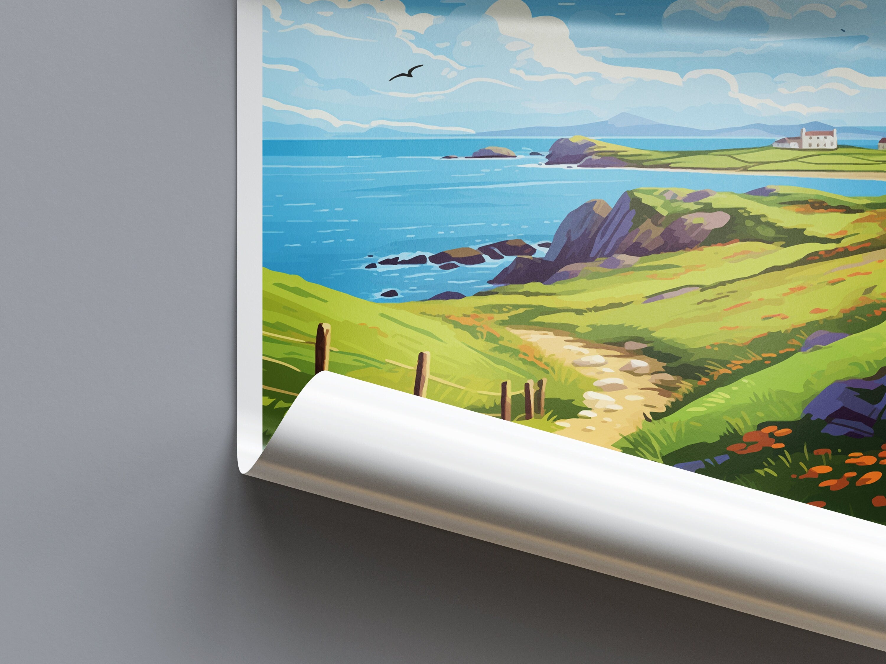 Isle Of Seil Travel Print