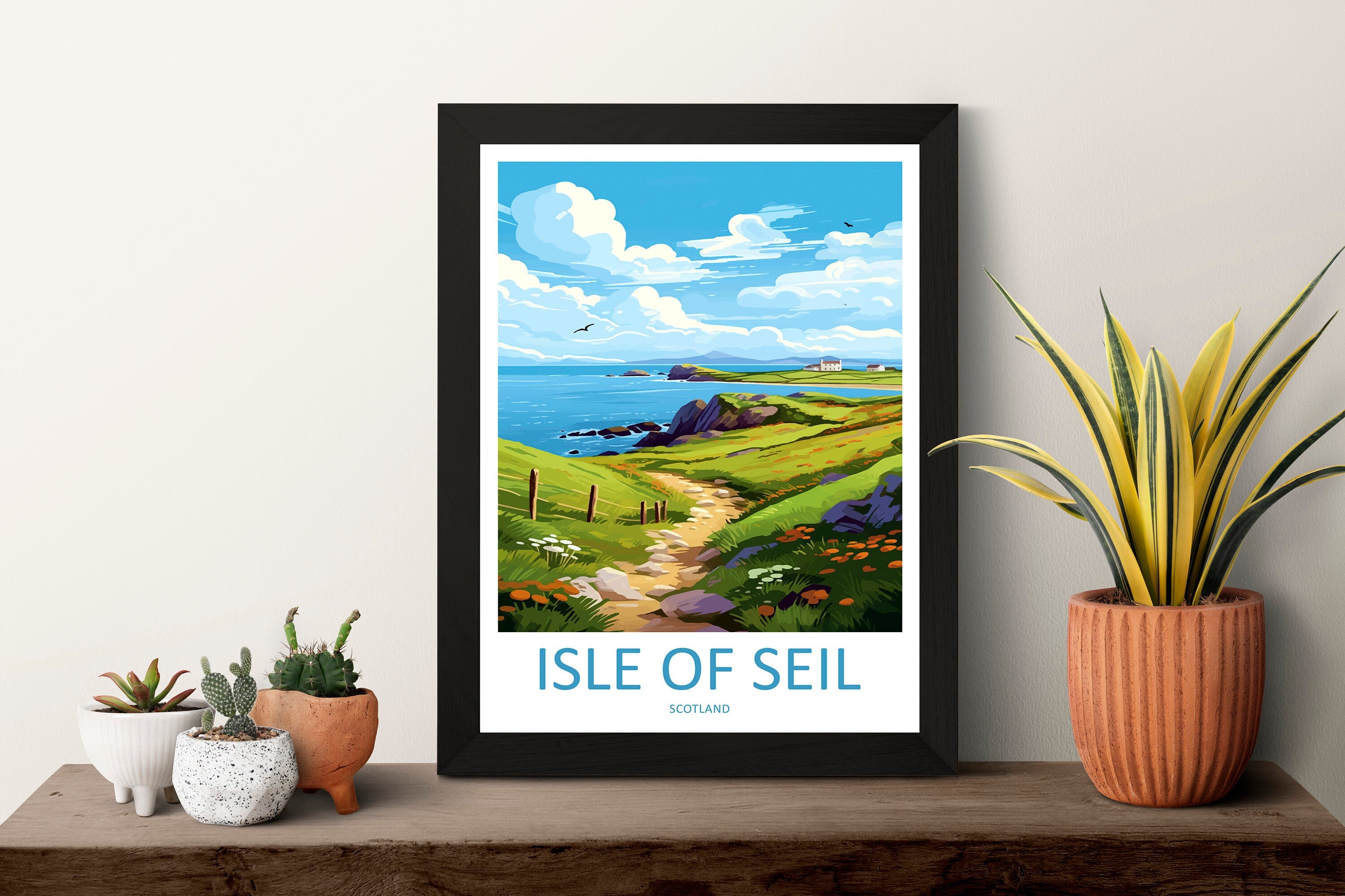 Isle Of Seil Travel Print