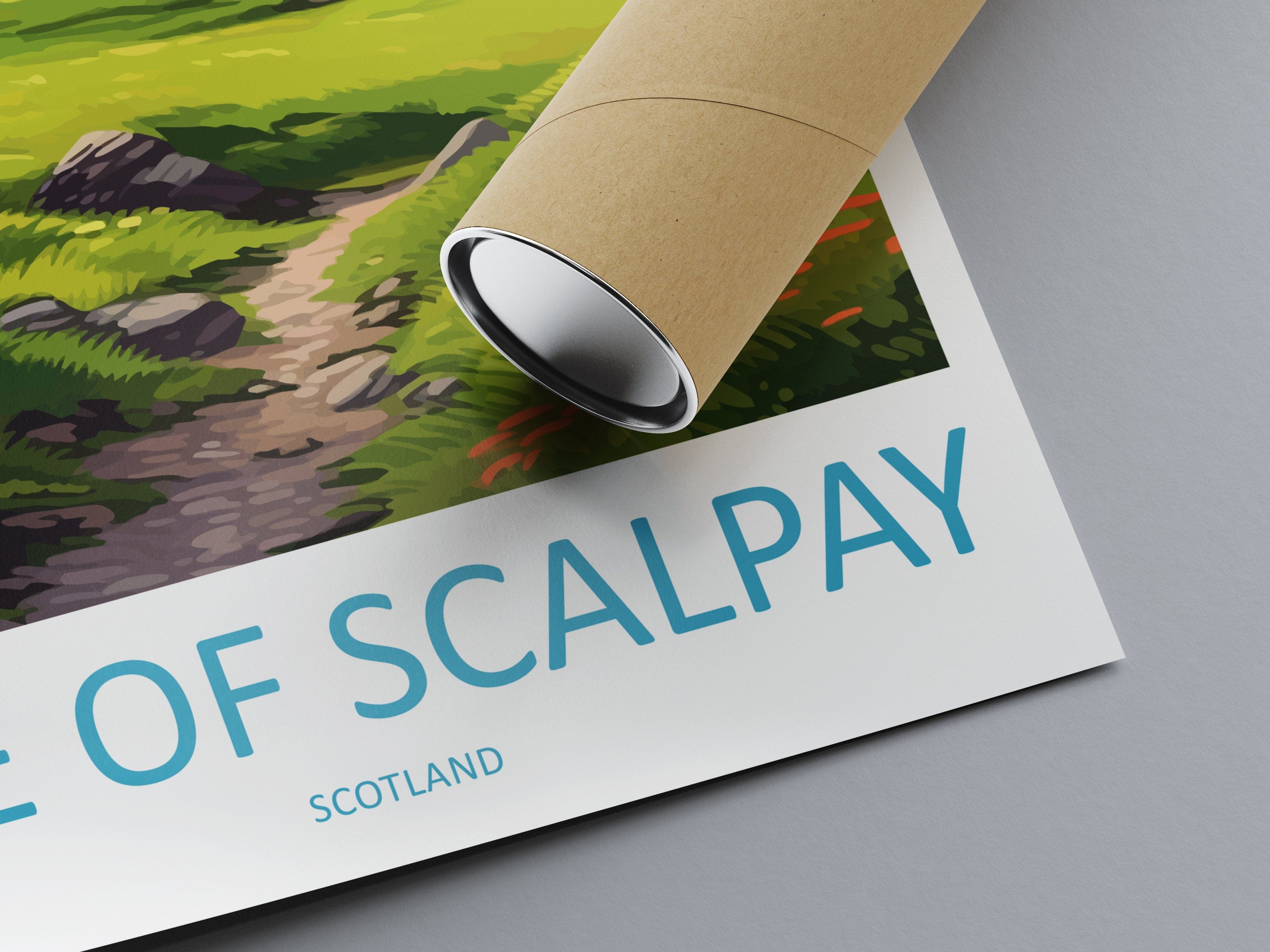 Isle Of Scalpay Travel Print