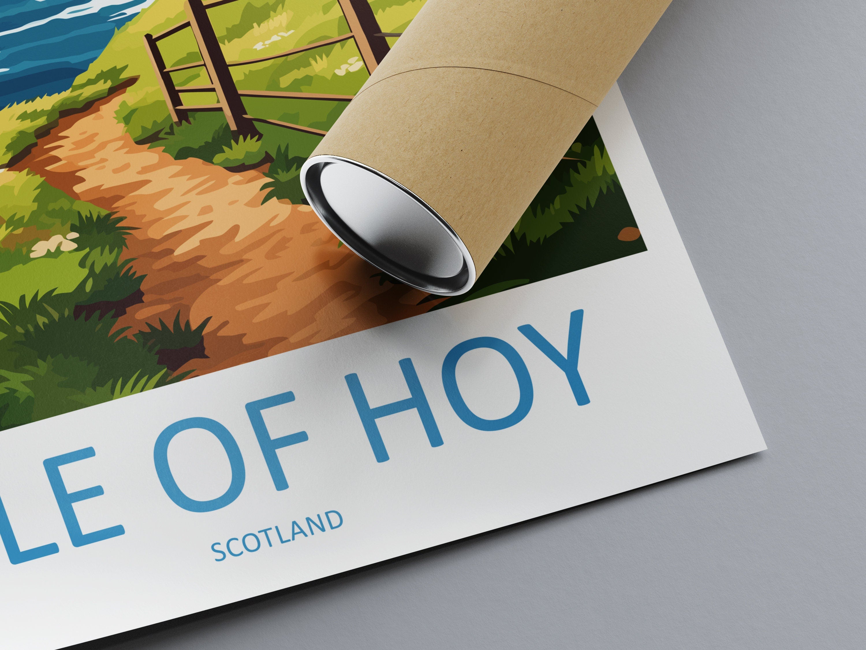 Isle Of Hoy Travel Print