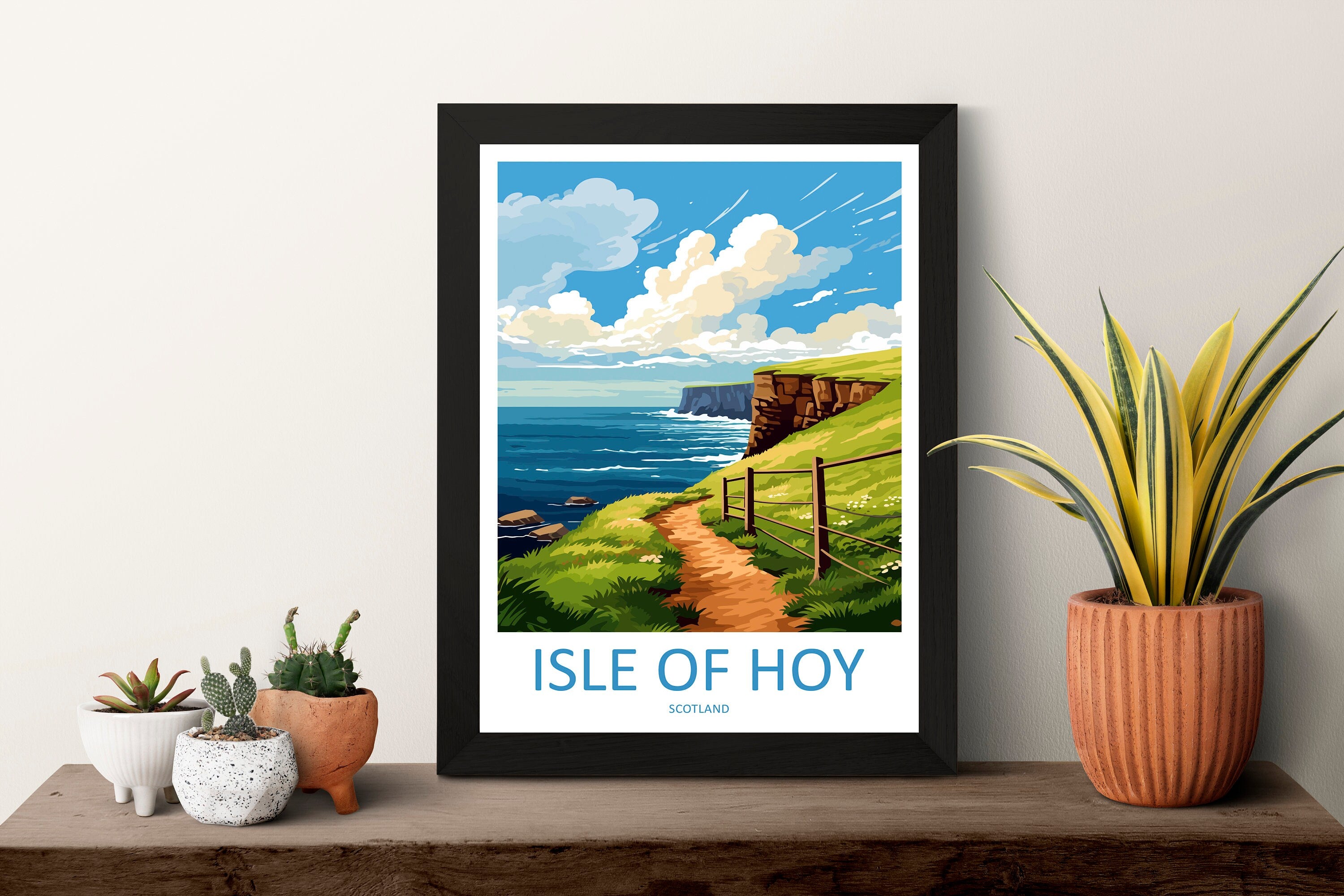 Isle Of Hoy Travel Print