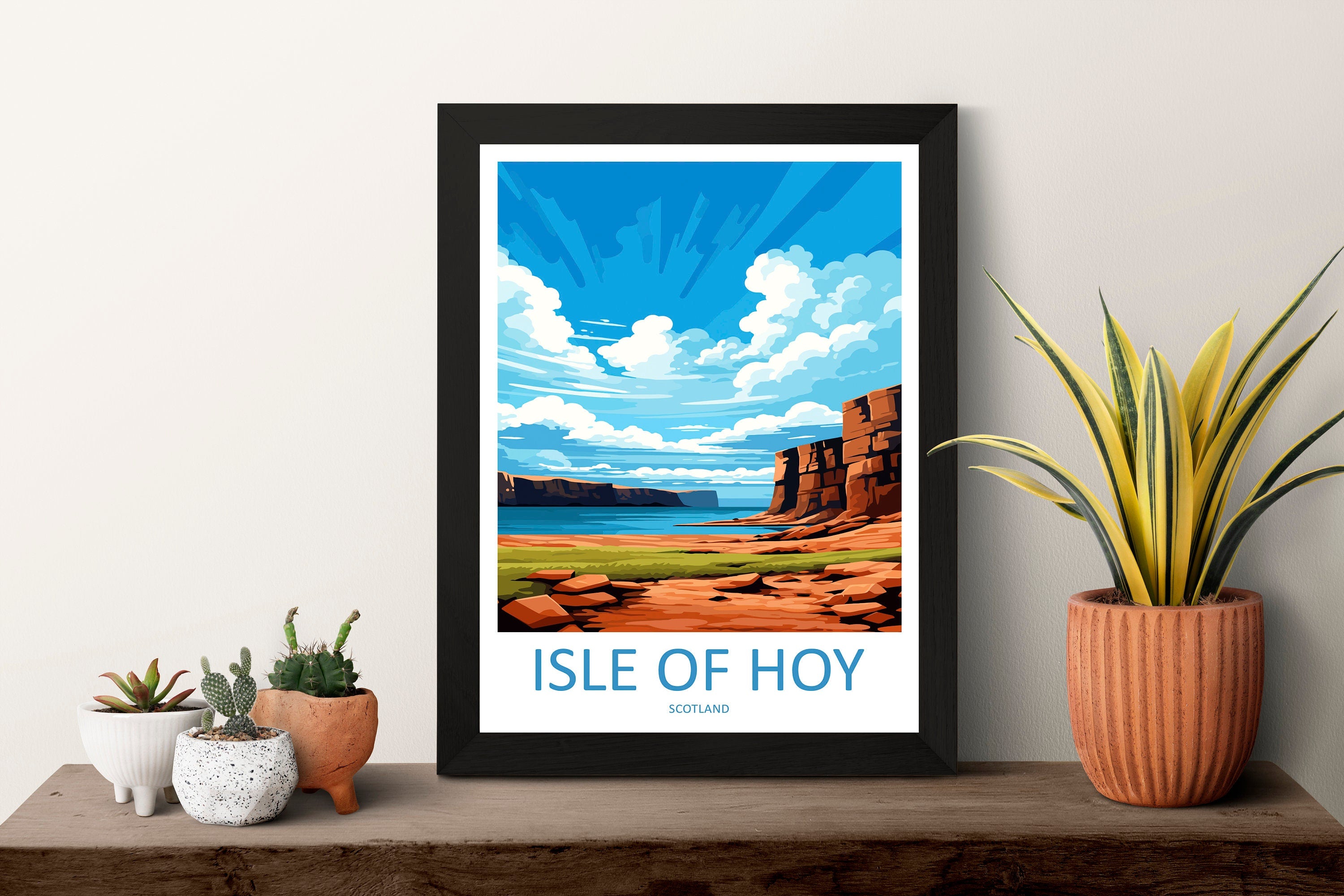 Isle Of Hoy Travel Print