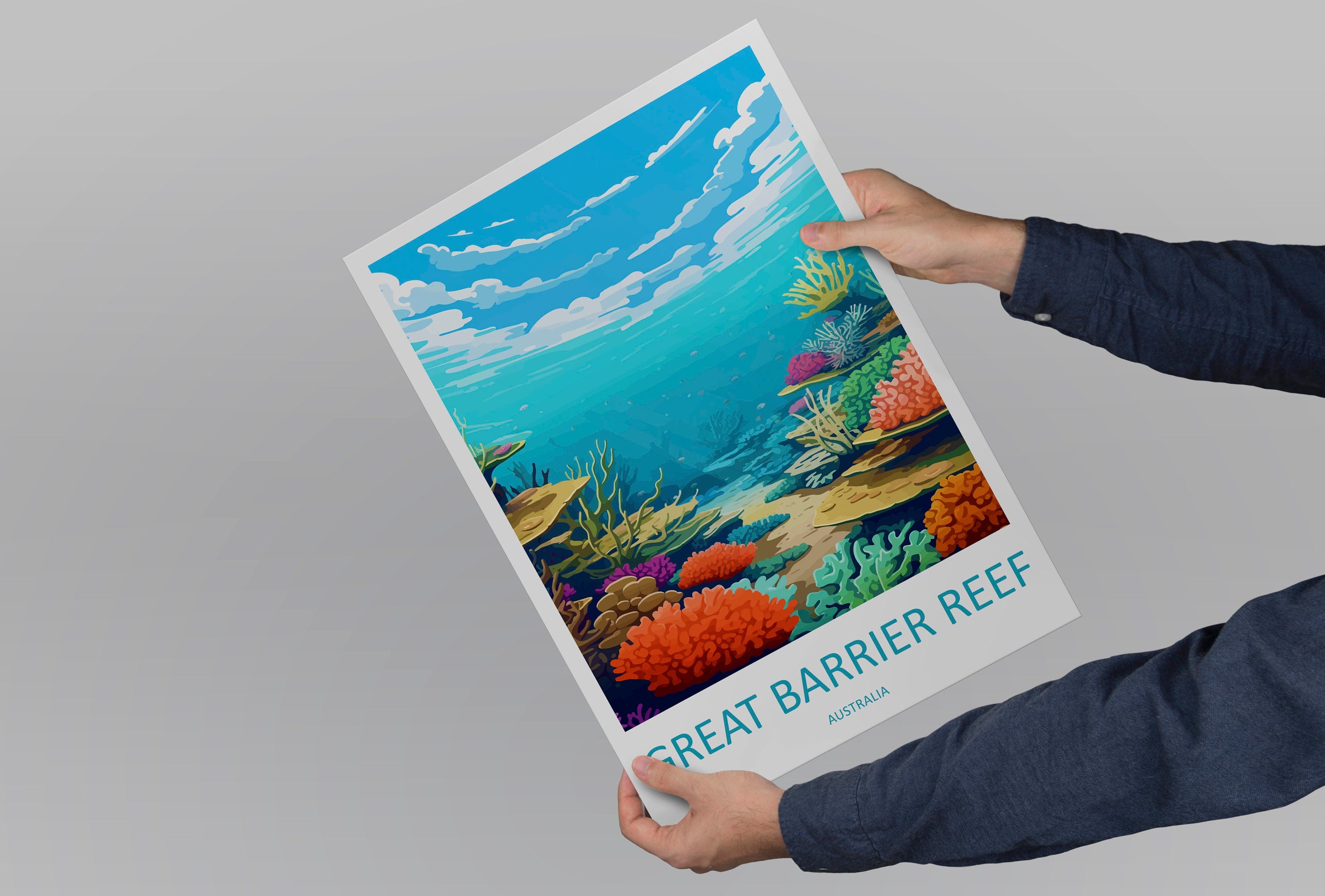 Great Barrier Reef Travel Print