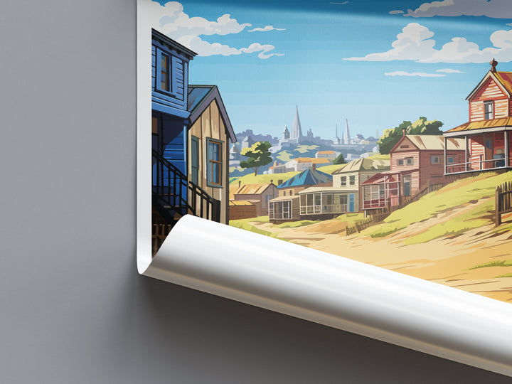 Sovereign Hills Travel Print Wall Art Sovereign Hills Wall Hanging Home Décor Sovereign Hills Gift Art Lovers Australia Art Lover Gift