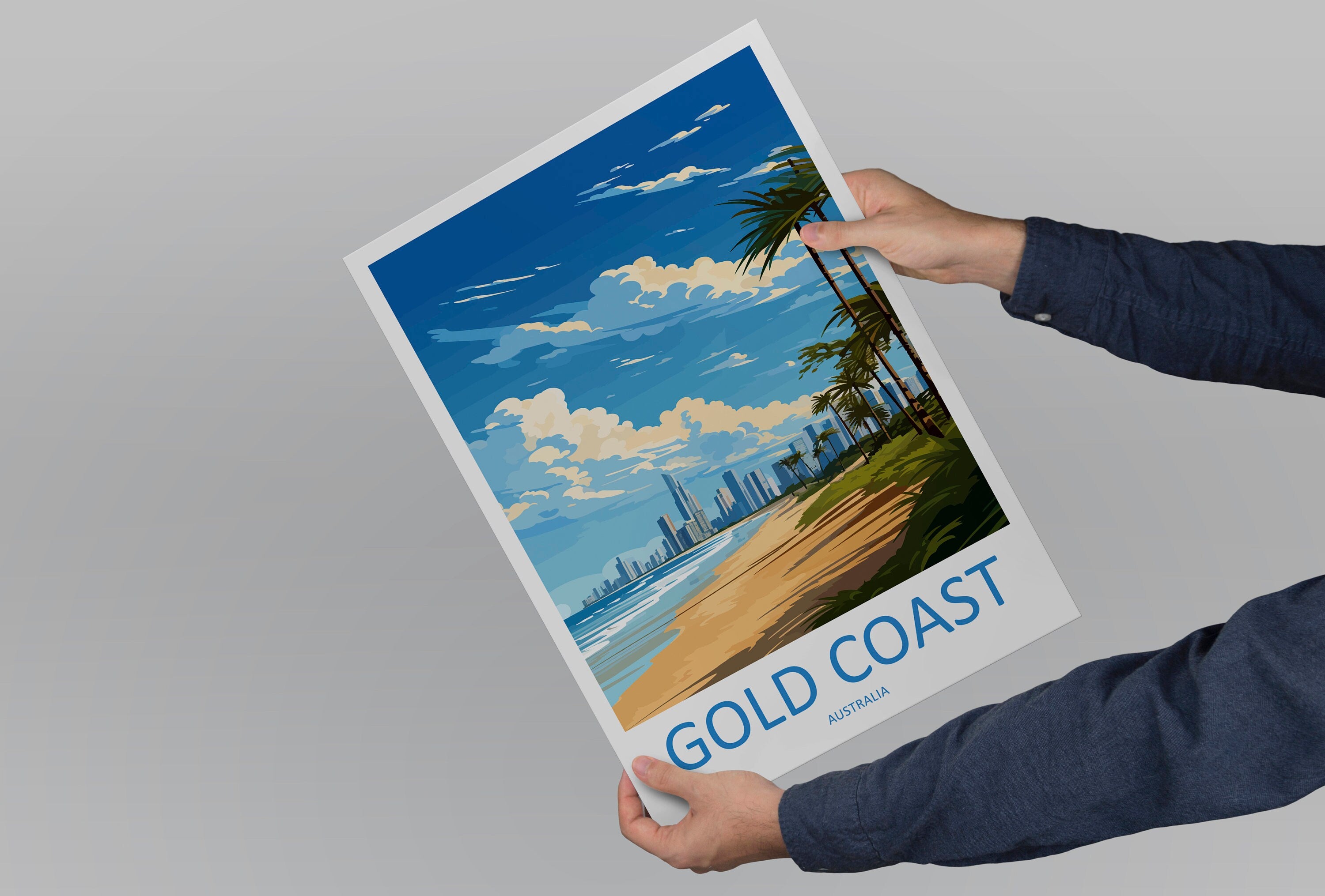 Gold Coast Travel Print