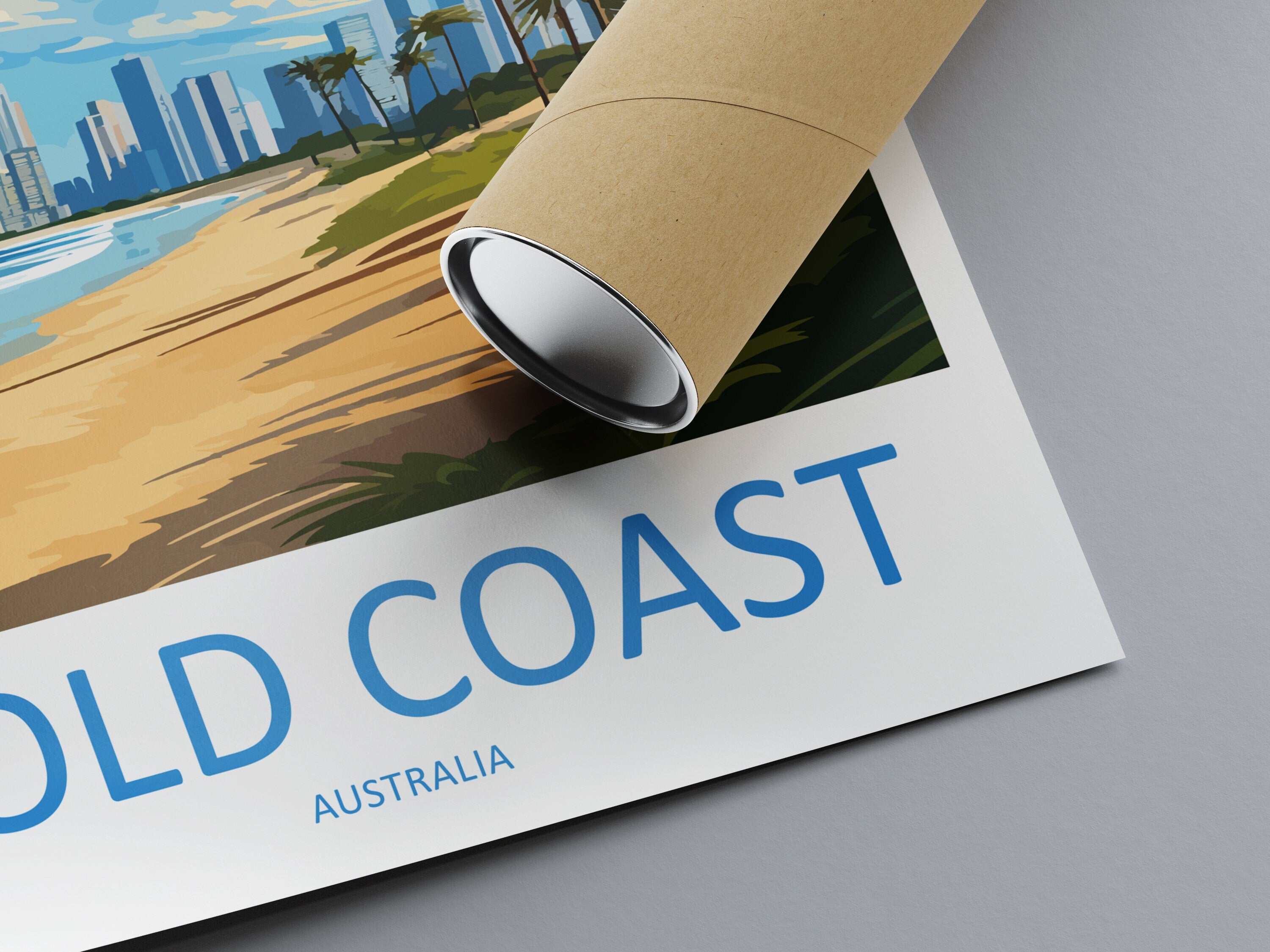 Gold Coast Travel Print