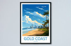 Gold Coast Travel Print