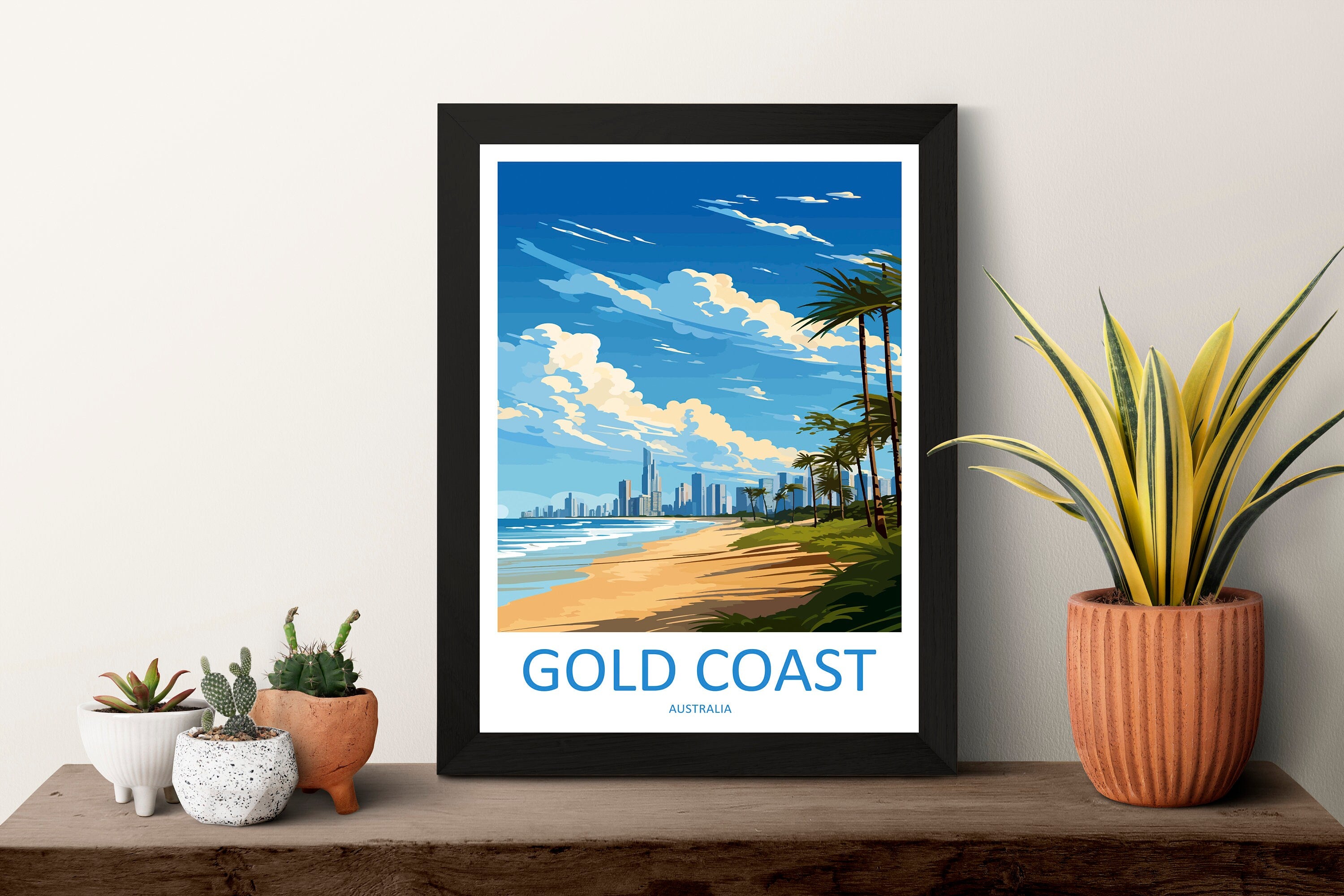 Gold Coast Travel Print