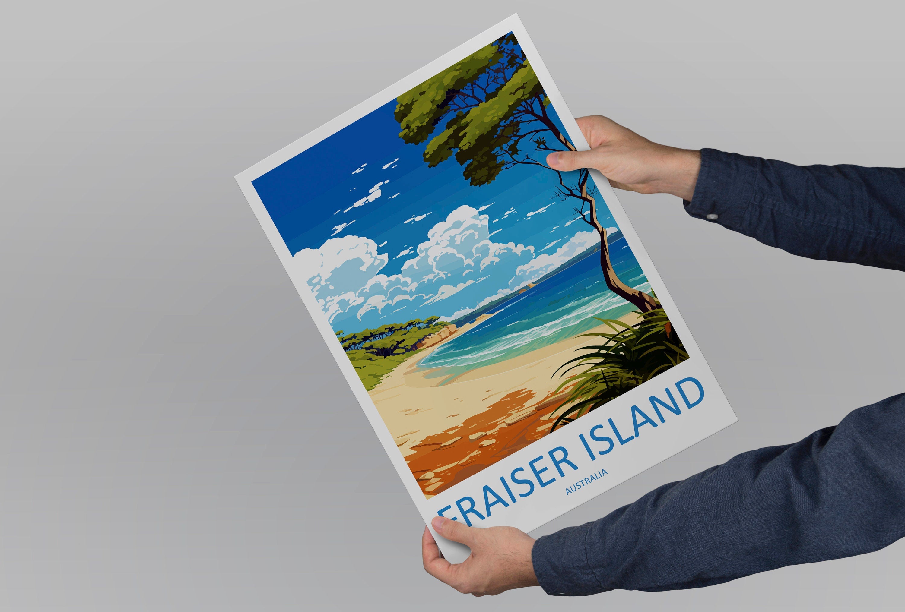 Fraiser Island Travel Print