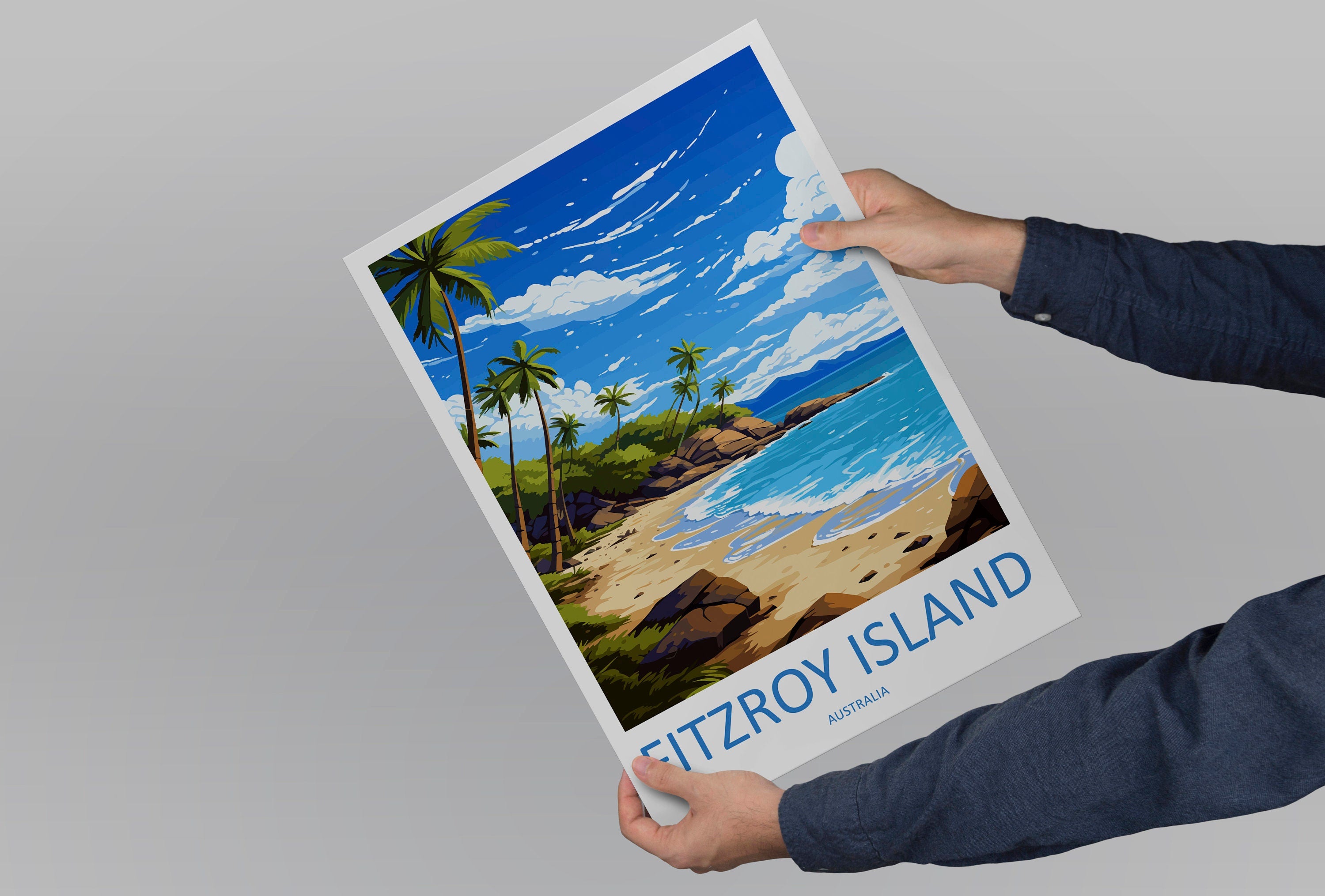 Fitzroy Island Travel Print