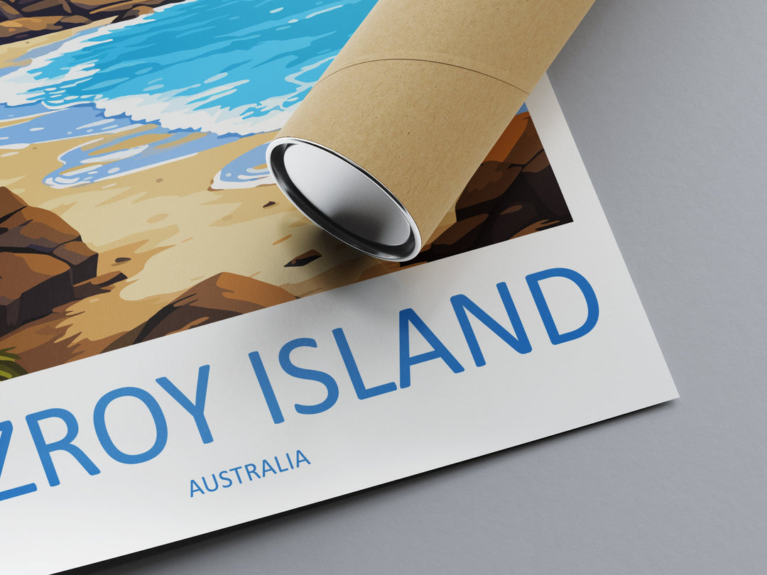 Fitzroy Island Travel Print Wall Art Fitzroy Island Wall Hanging Home Décor Fitzroy Island Gift Art Lovers Wall Art Australia Poster Deco