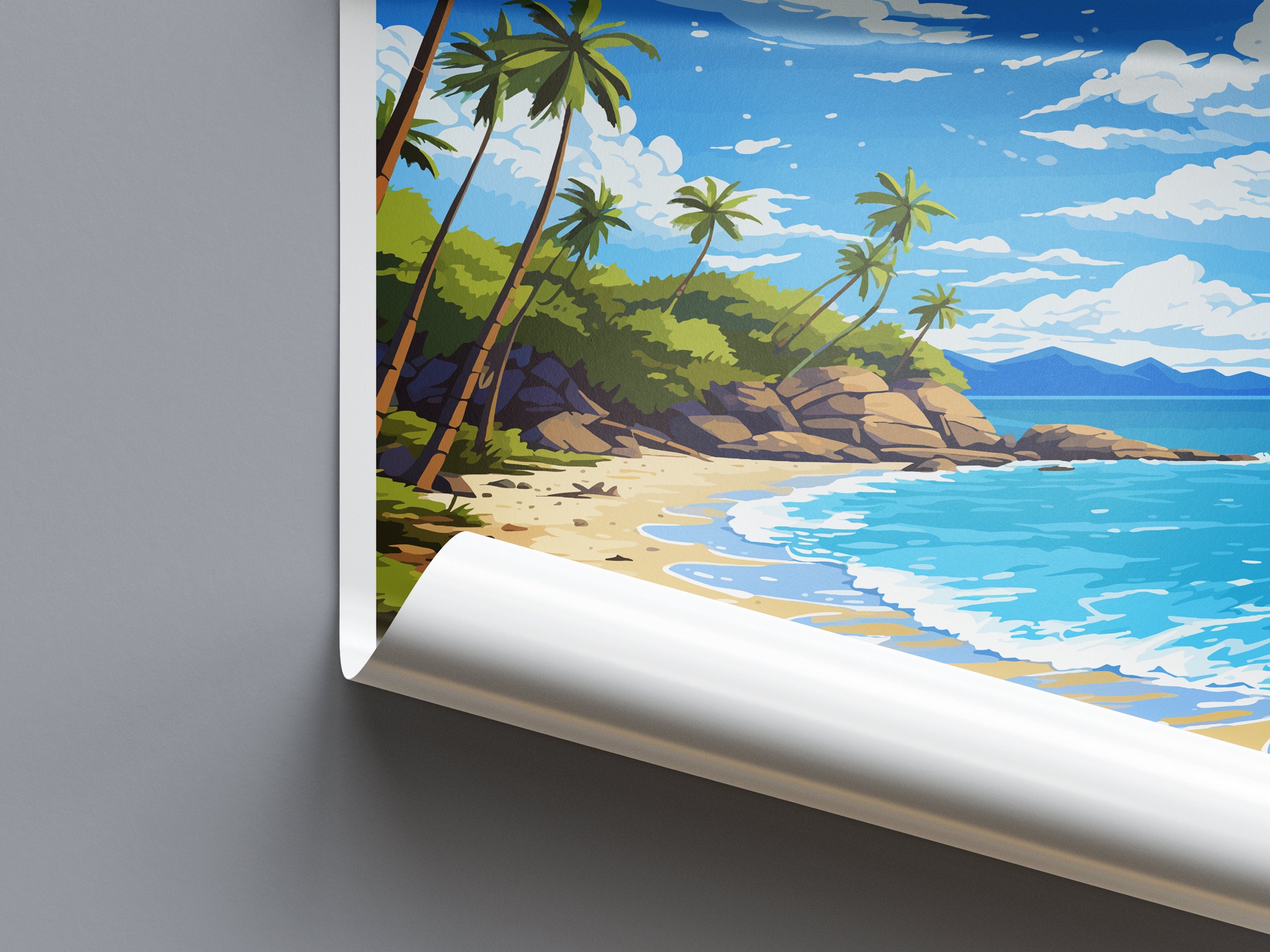 Fitzroy Island Travel Print