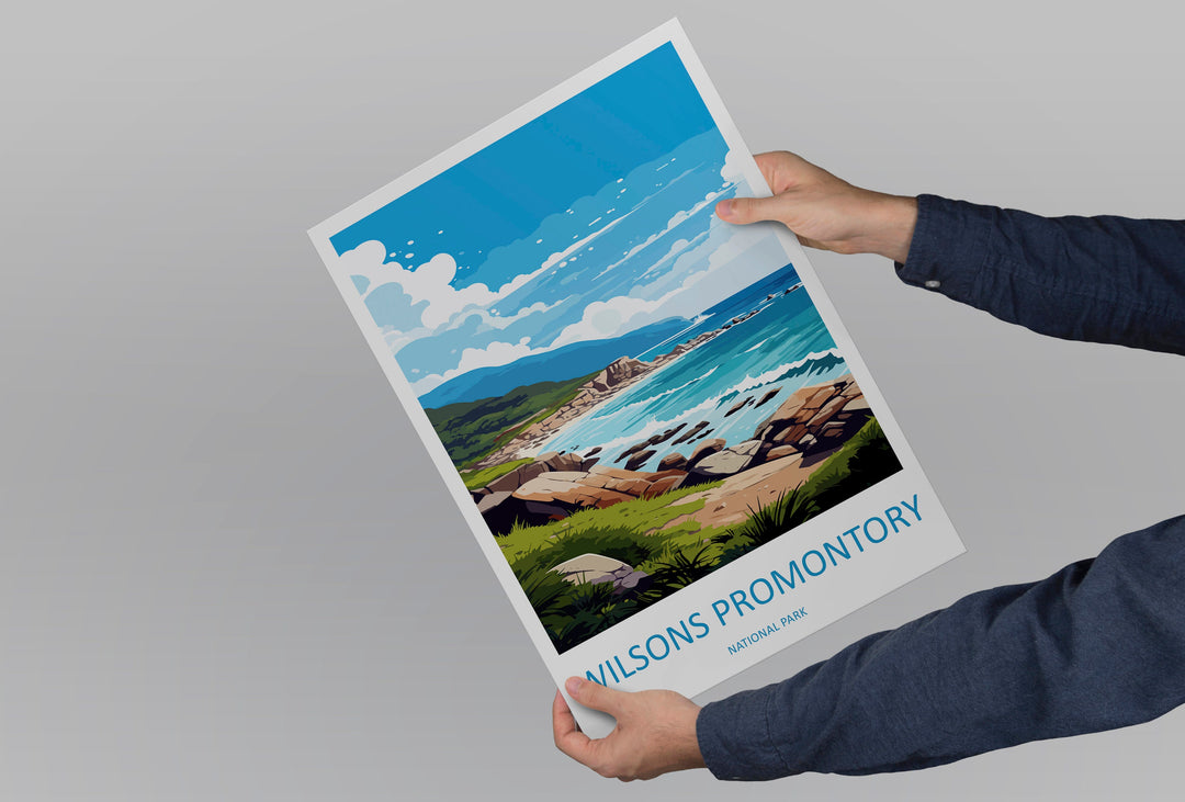 Wilsons Promontory National Park Travel Print Wall Art Wilsons Promontory Wall Hanging Home Décor Wilsons Promontory Gift Art Lovers Wall