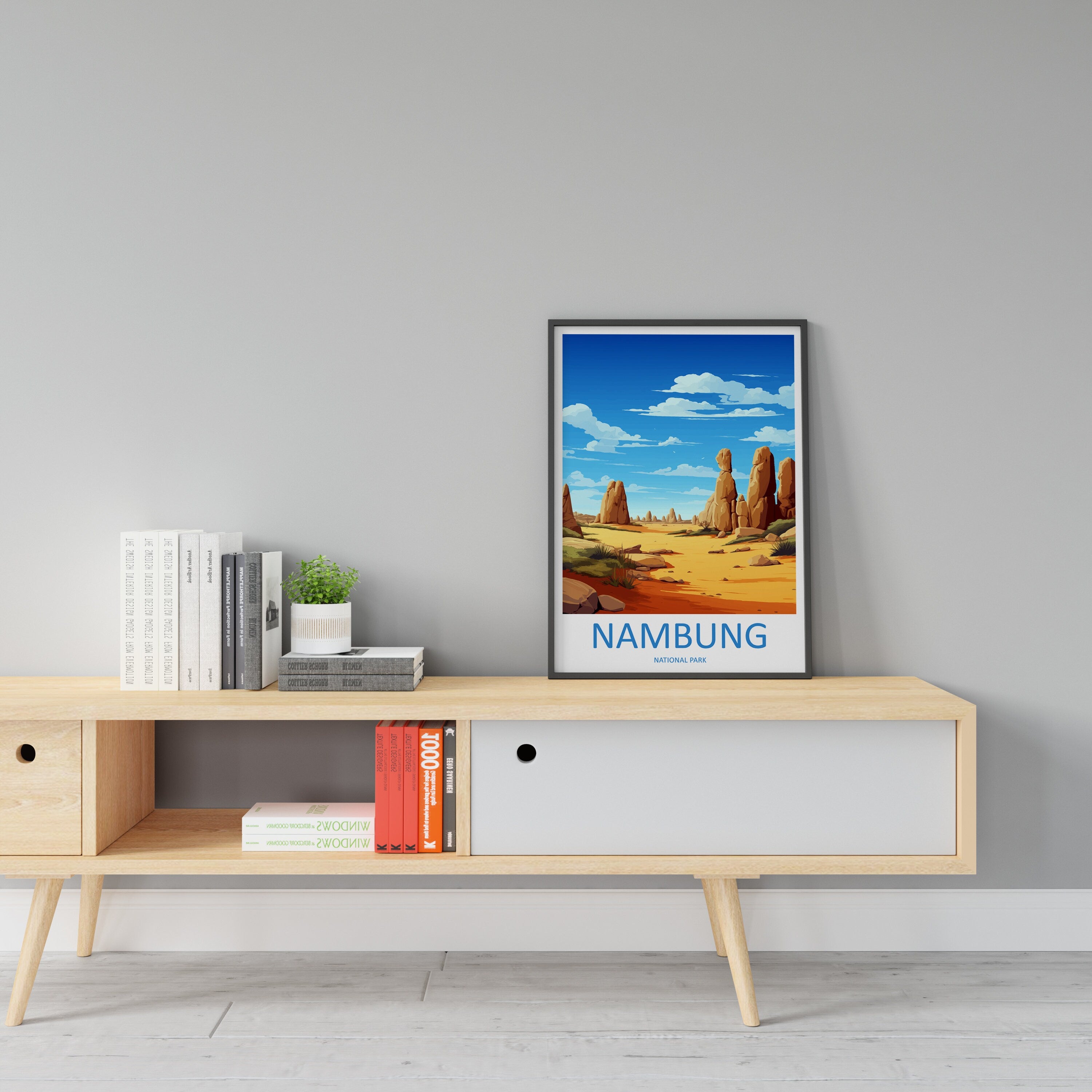 Nambung National Park Travel Print