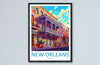 New Orleans Travel Print