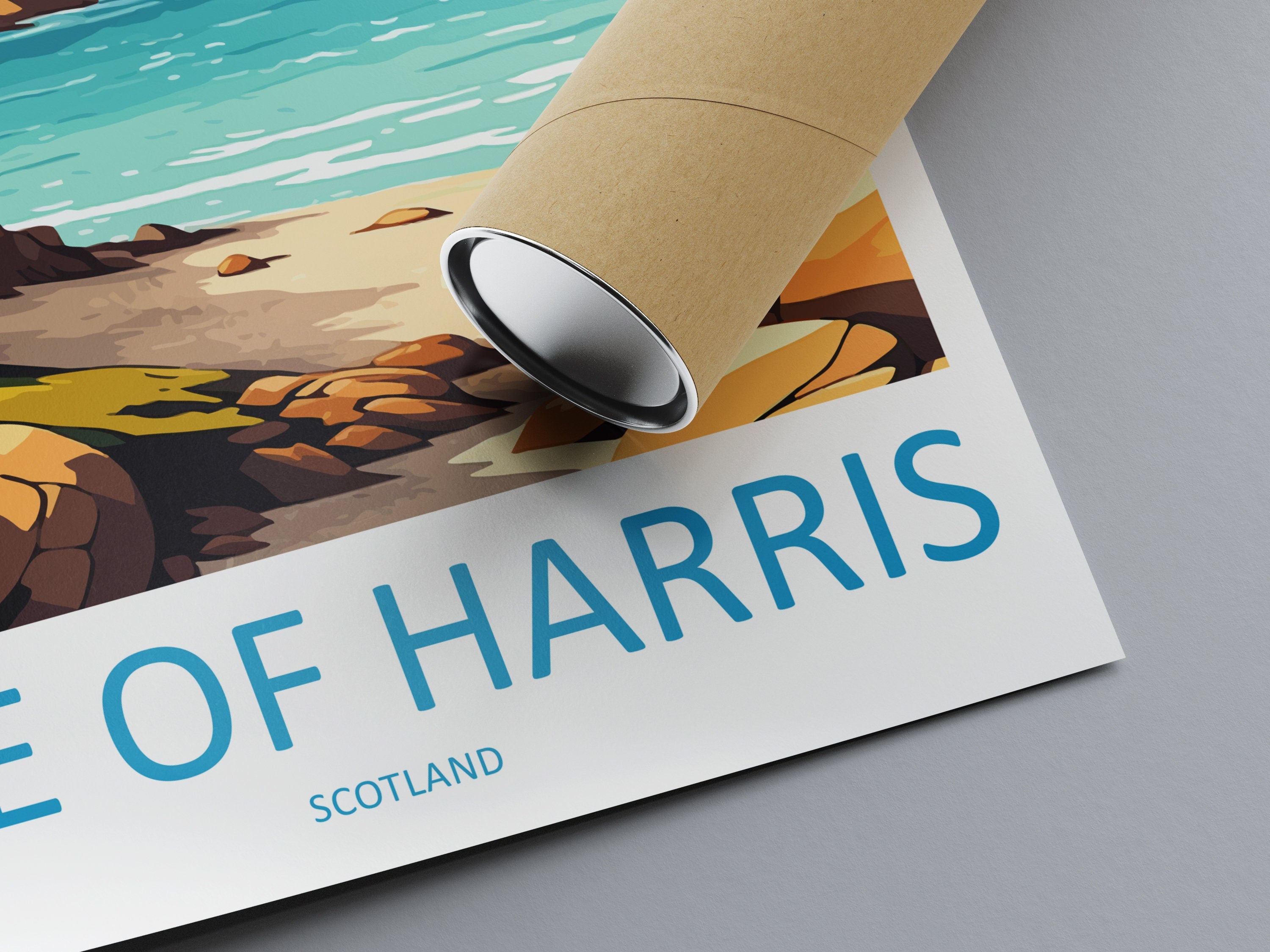 Isle Of Harris Travel Print