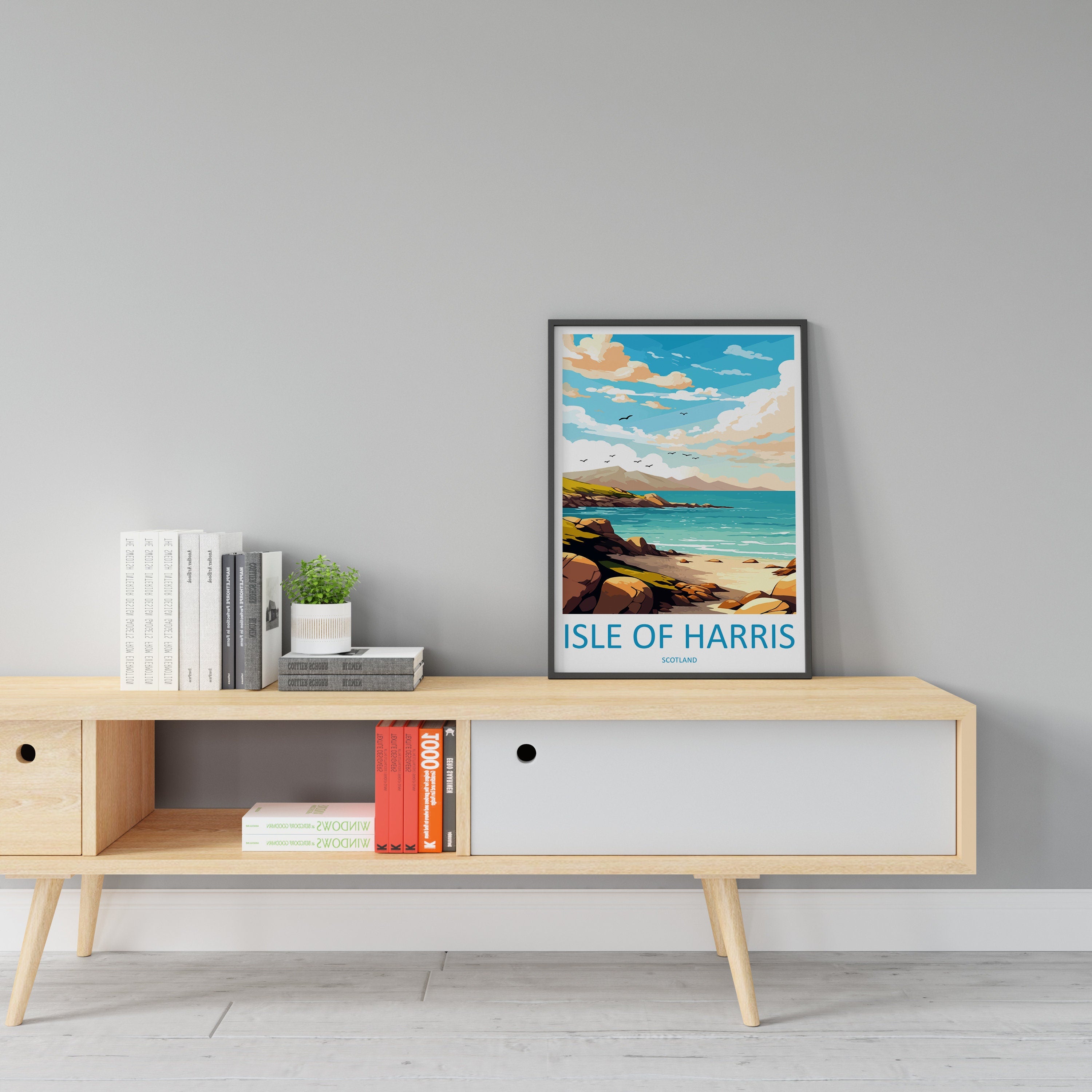 Isle Of Harris Travel Print