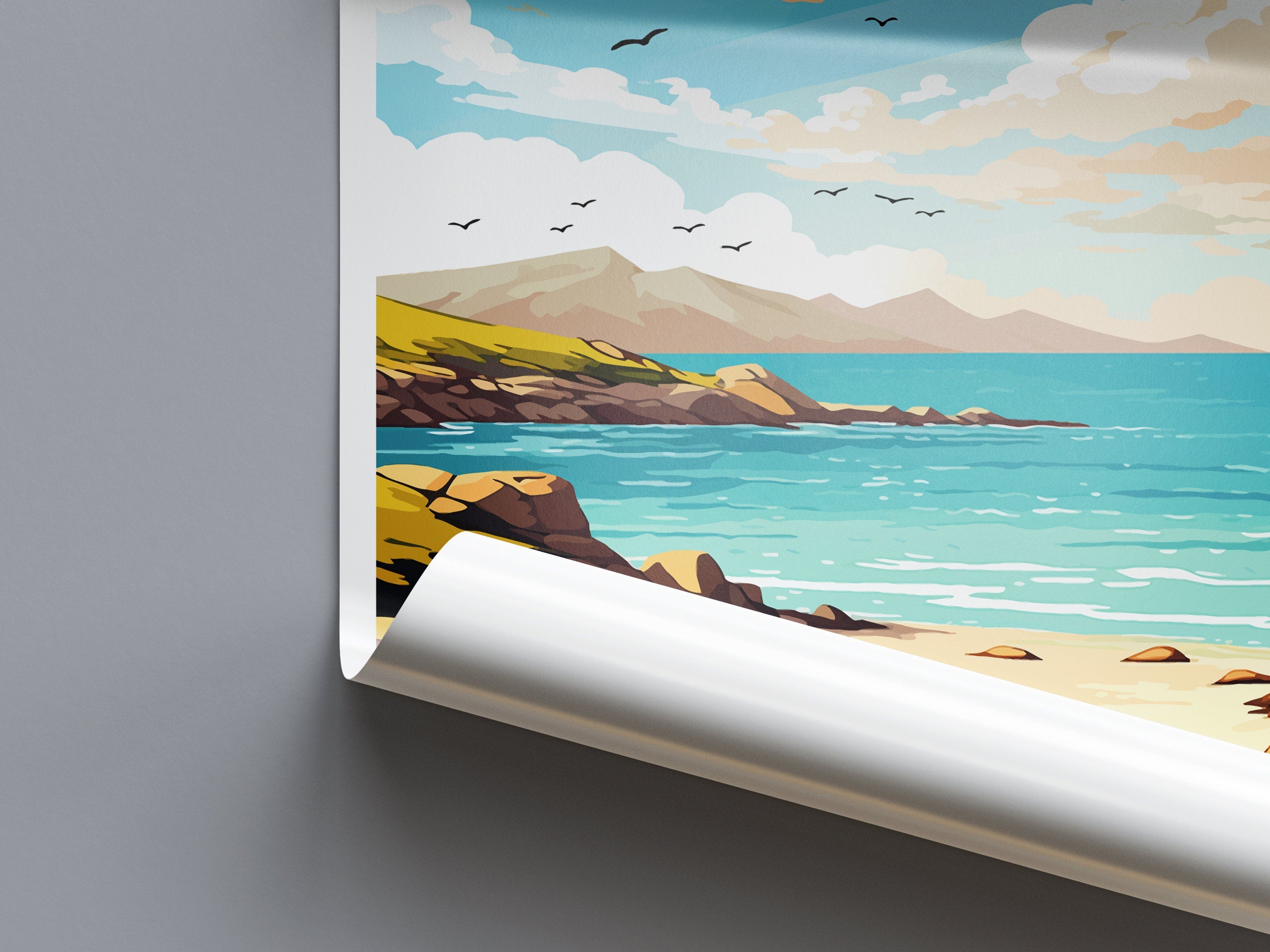 Isle Of Harris Travel Print