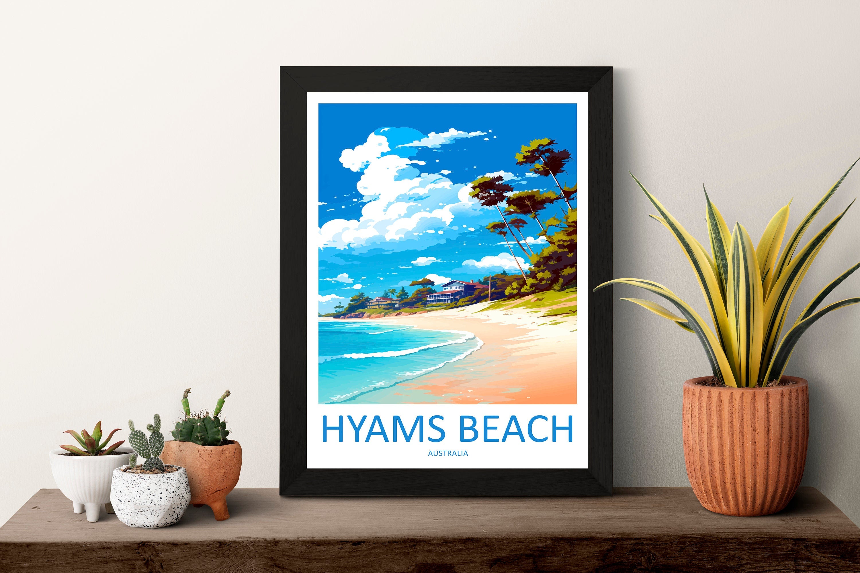 Hyams Beach Travel Print