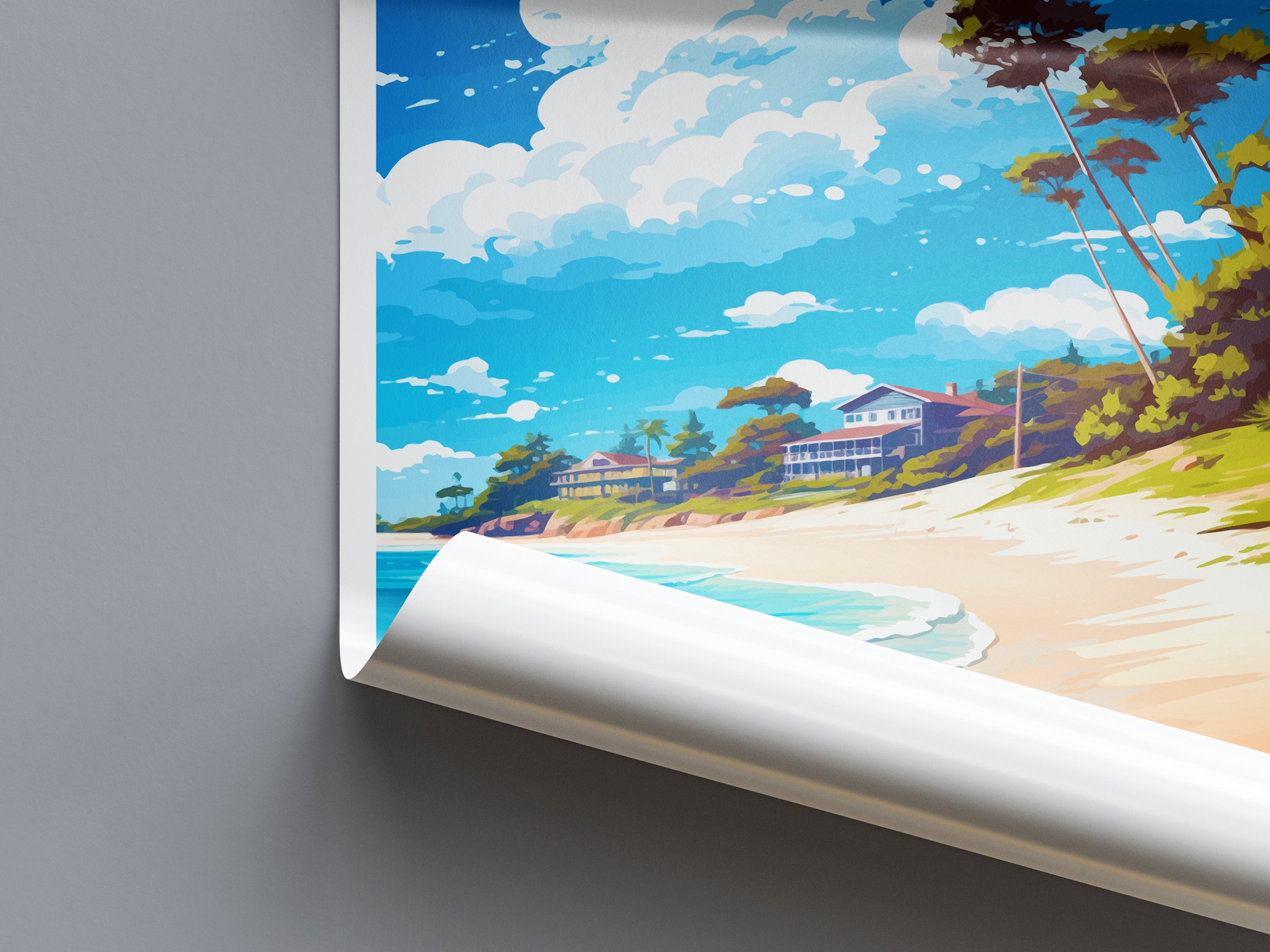 Hyams Beach Travel Print