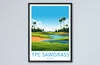 TPC Sawgrass Golf Course Travel Print