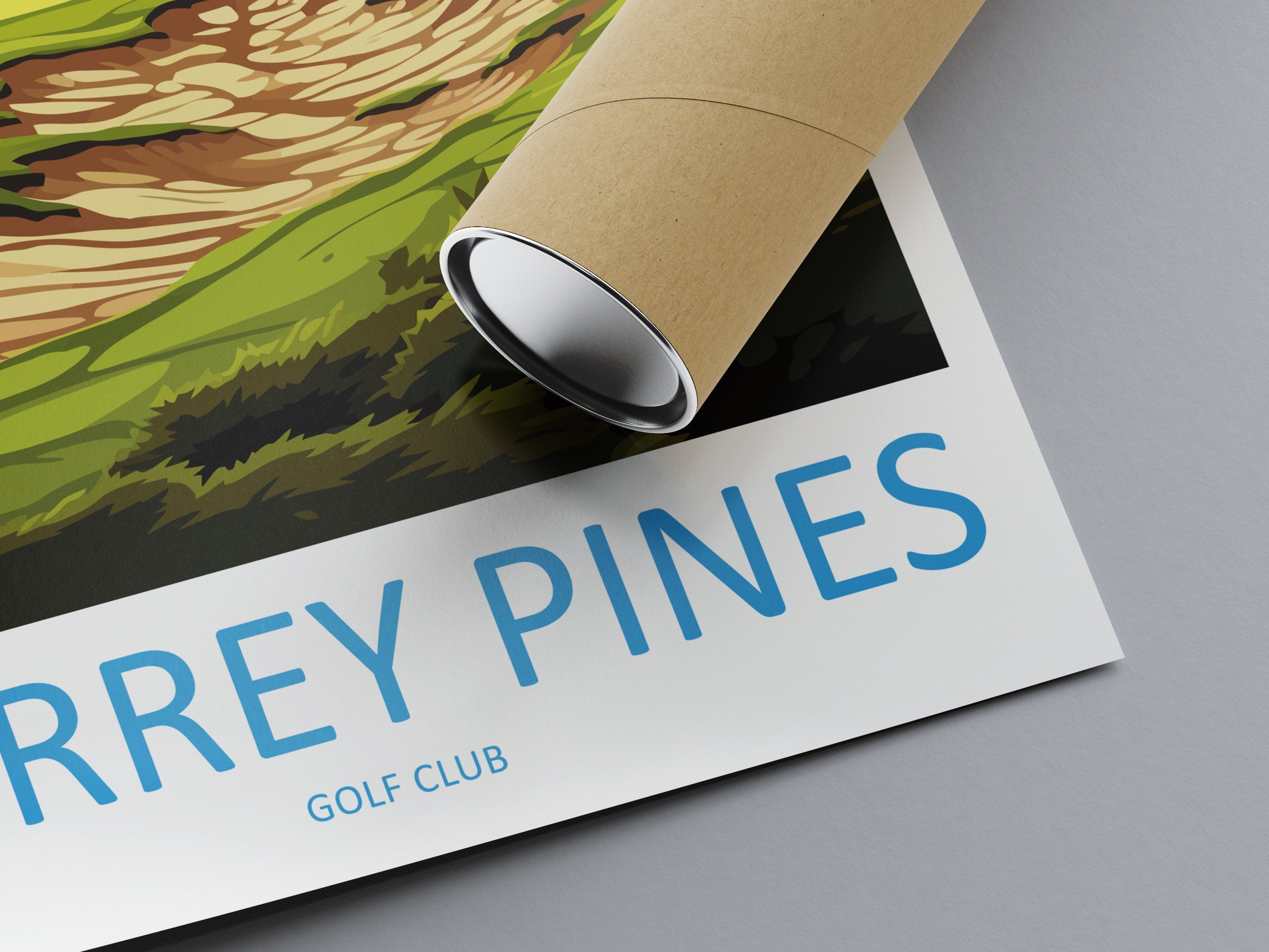 Torrey Pines Golf Course Travel Print