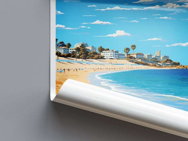 Cottesloe Beach Travel Print Wall Art Cottesloe Beach Wall Hanging Home Décor Cottesloe Beach Gift Art Lovers Wall Art Australia Poster Art