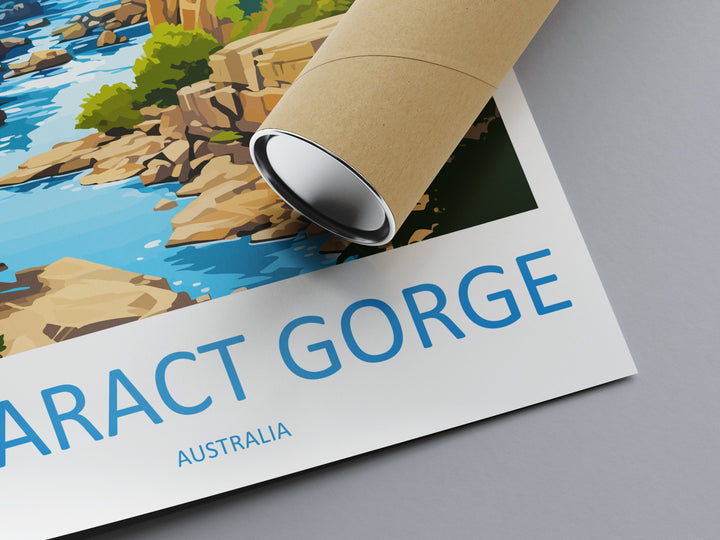 Cataract Gorge Travel Print Wall Art Cataract Gorge Wall Hanging Home Décor Cataract Gorge Gift Art Lovers Wall Art Australia Poster Art