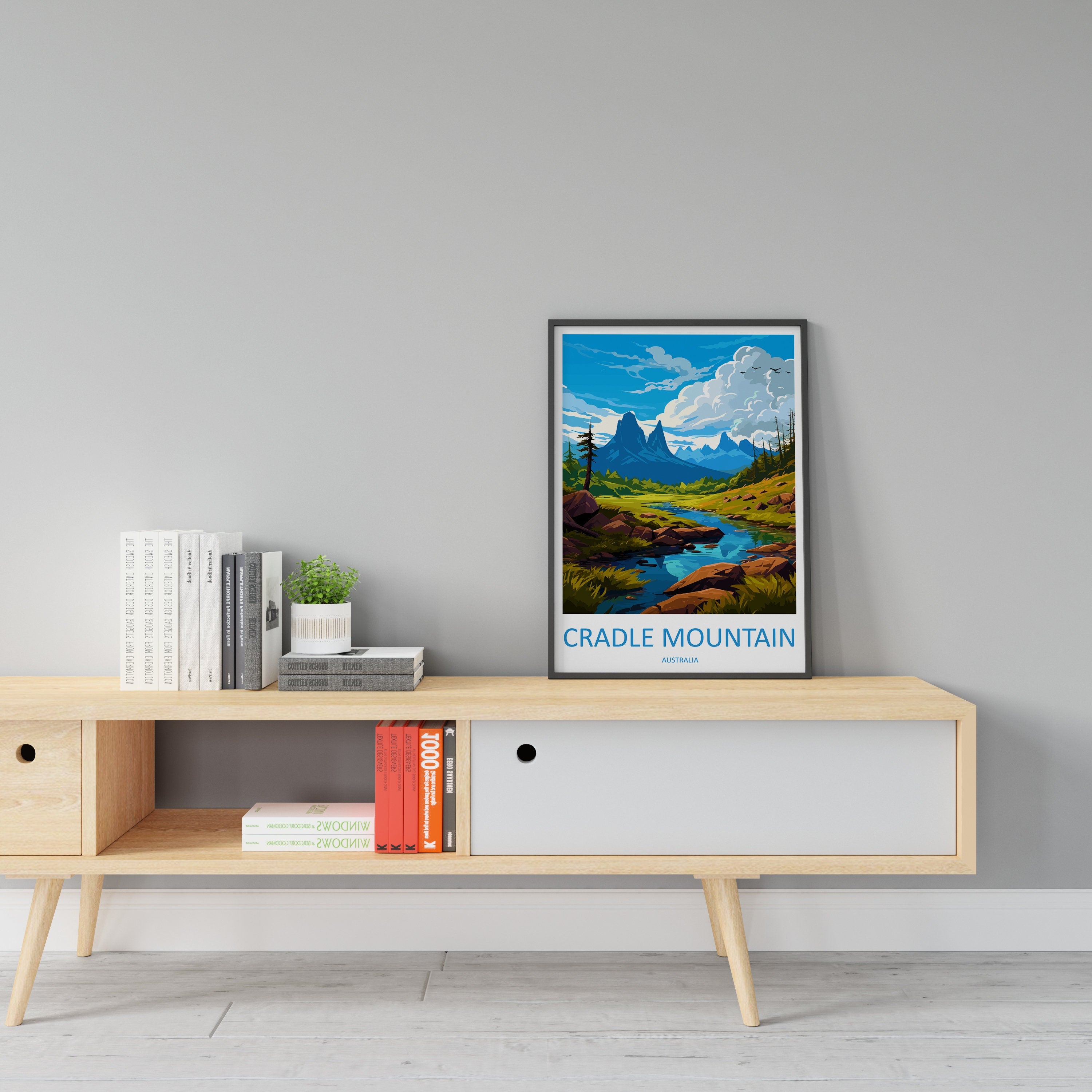 Cradle Mountain Travel Print