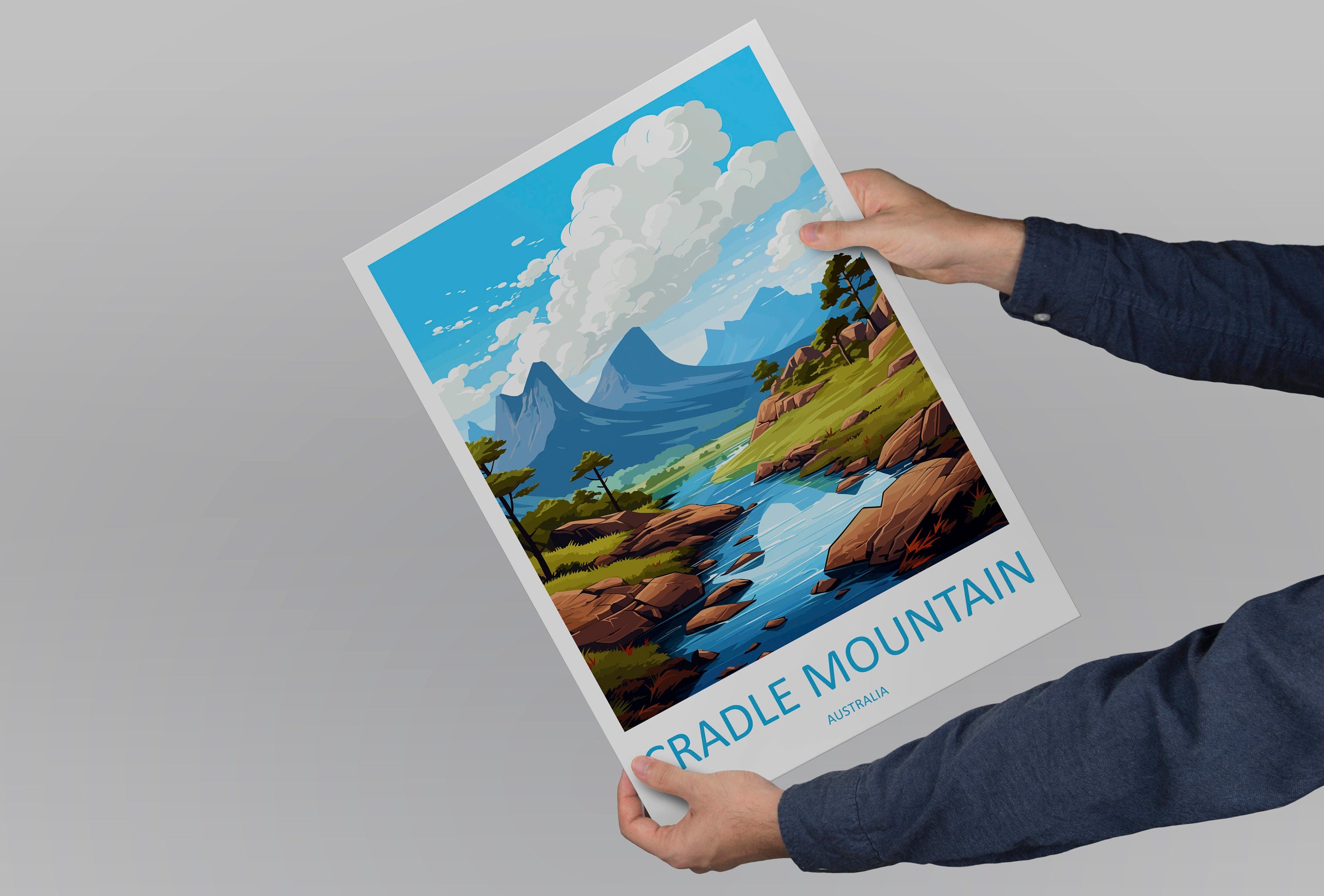 Cradle Mountain Travel Print