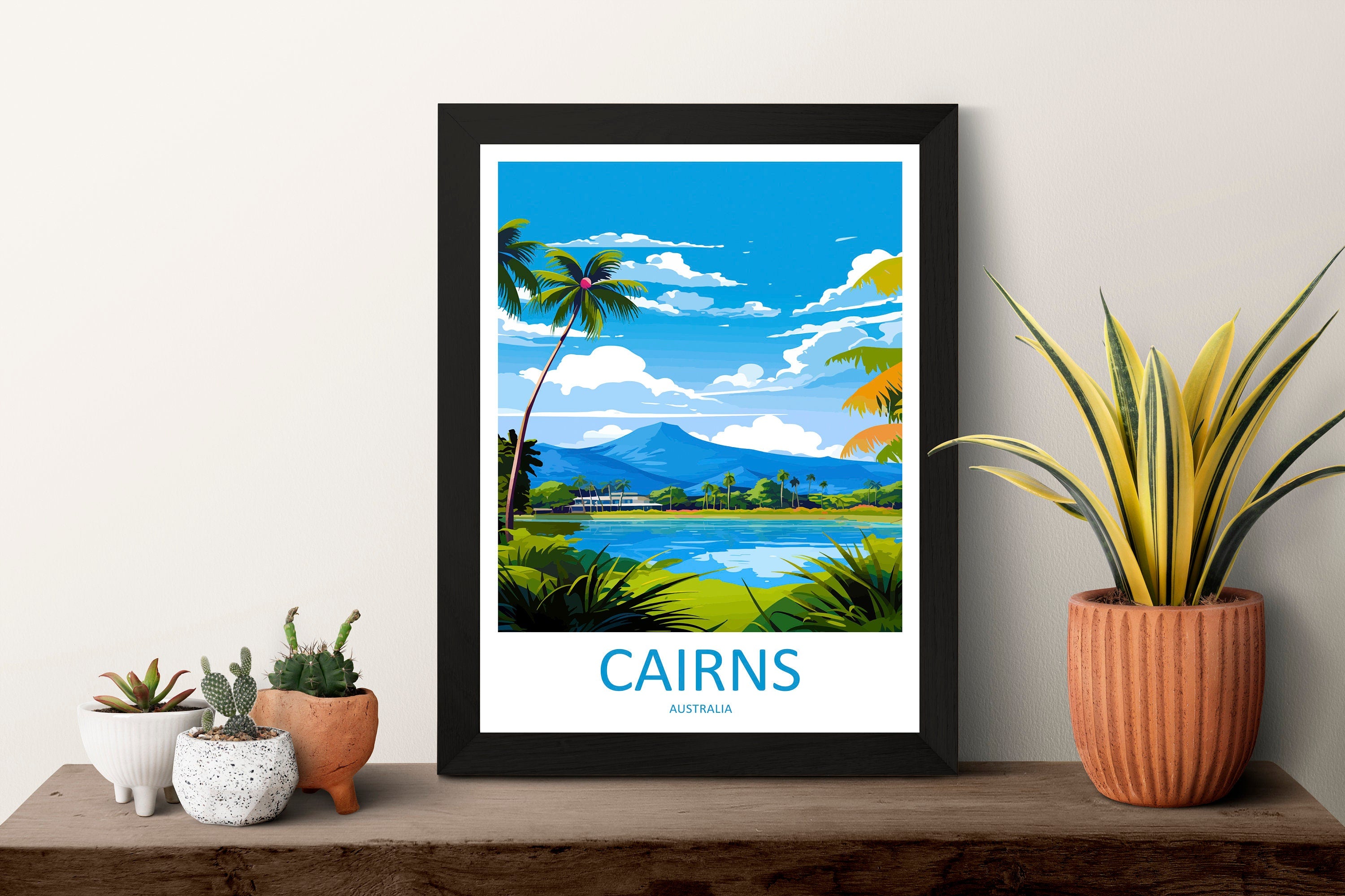 Cairns Travel Print