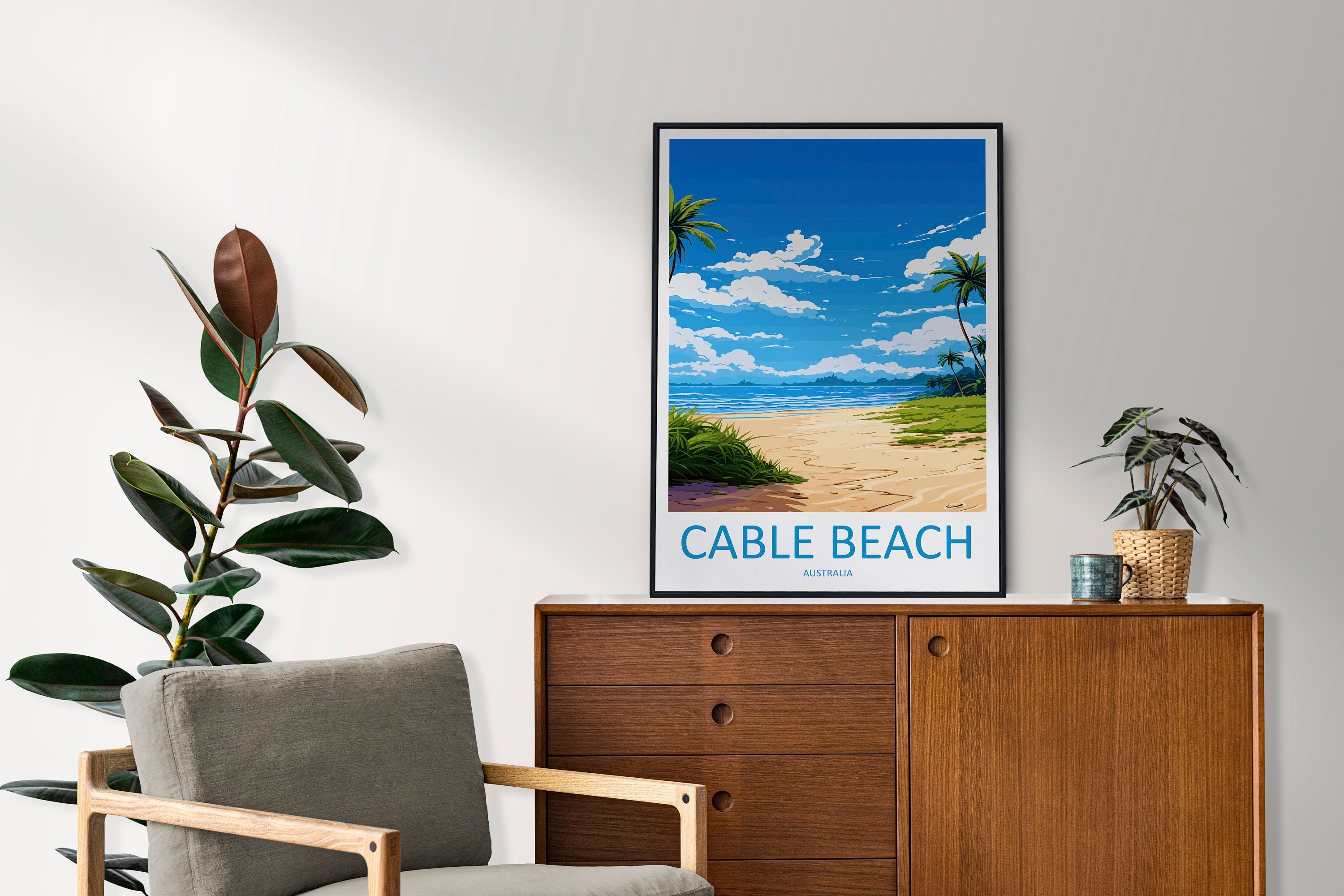 Cable Beach Travel Print