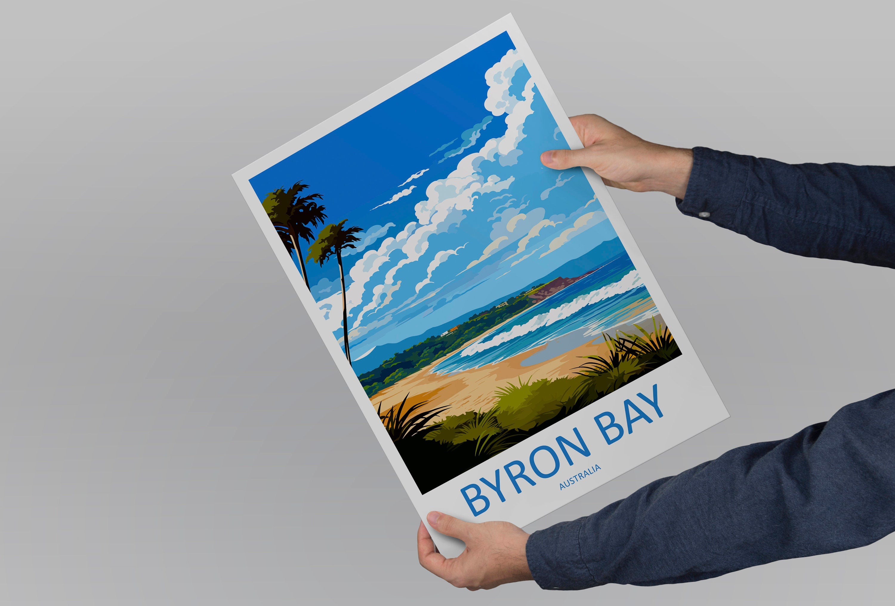 Byron Bay Travel Print