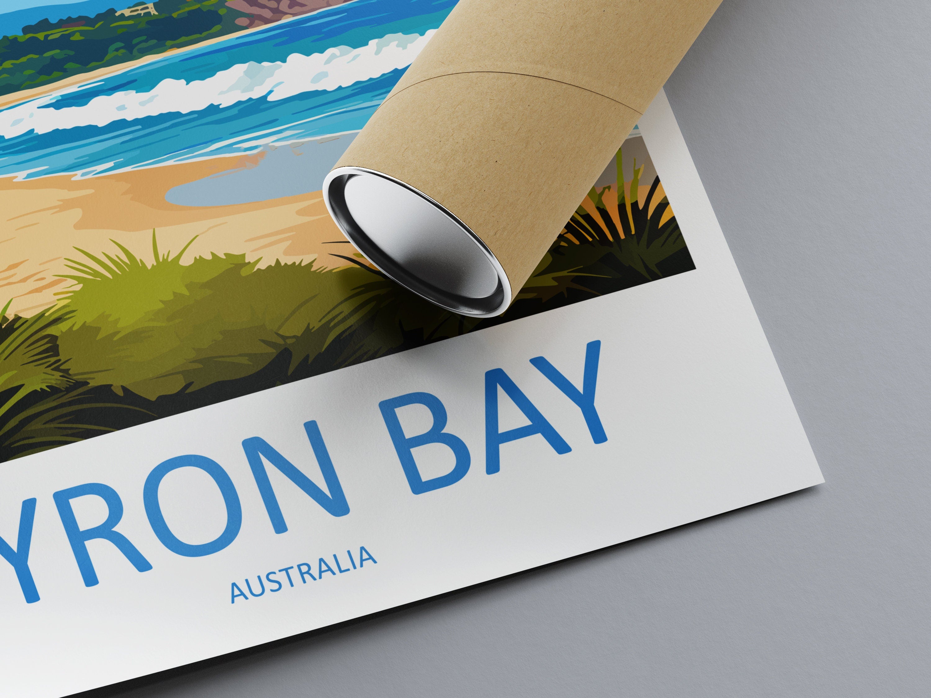 Byron Bay Travel Print