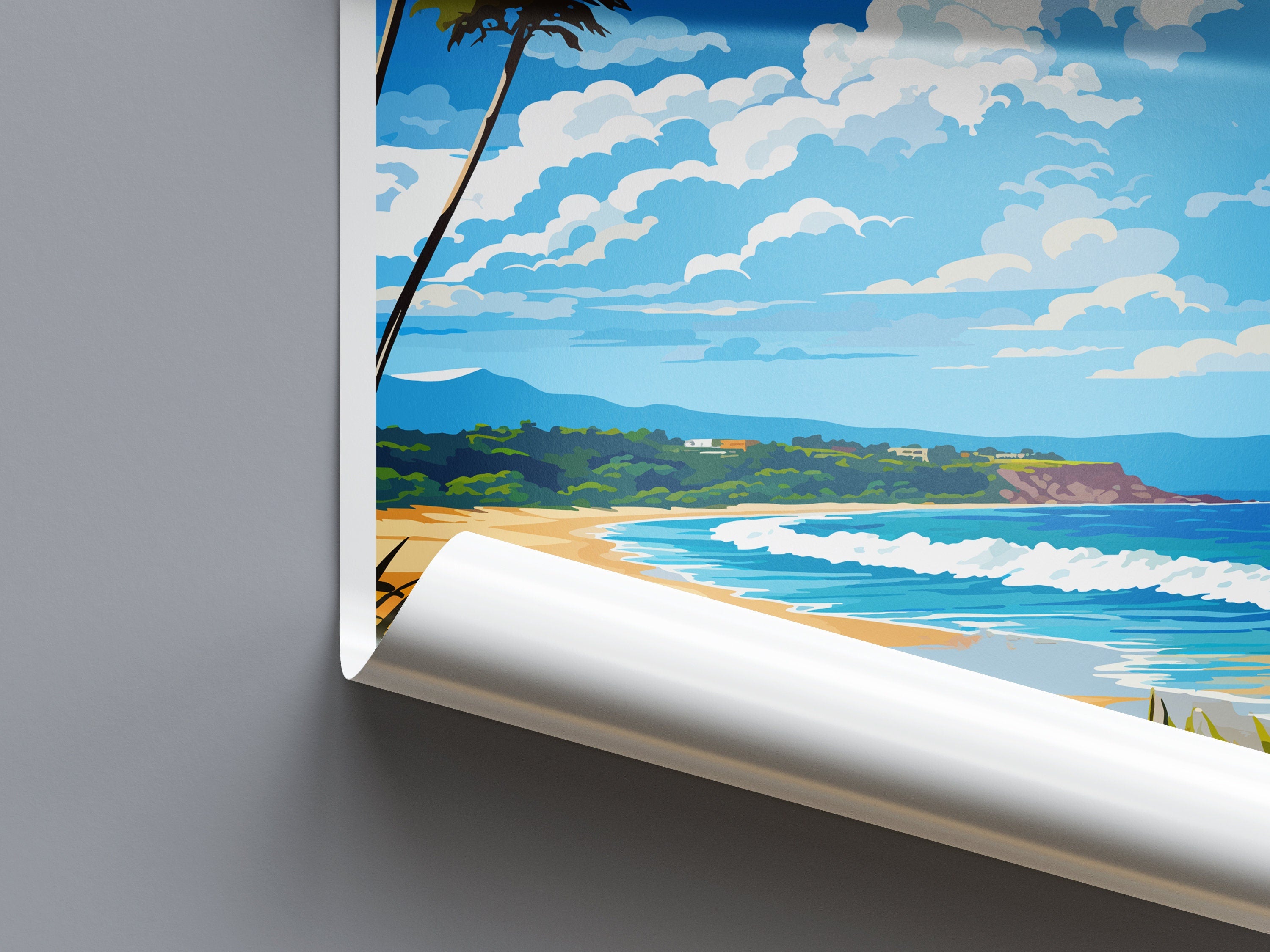 Byron Bay Travel Print