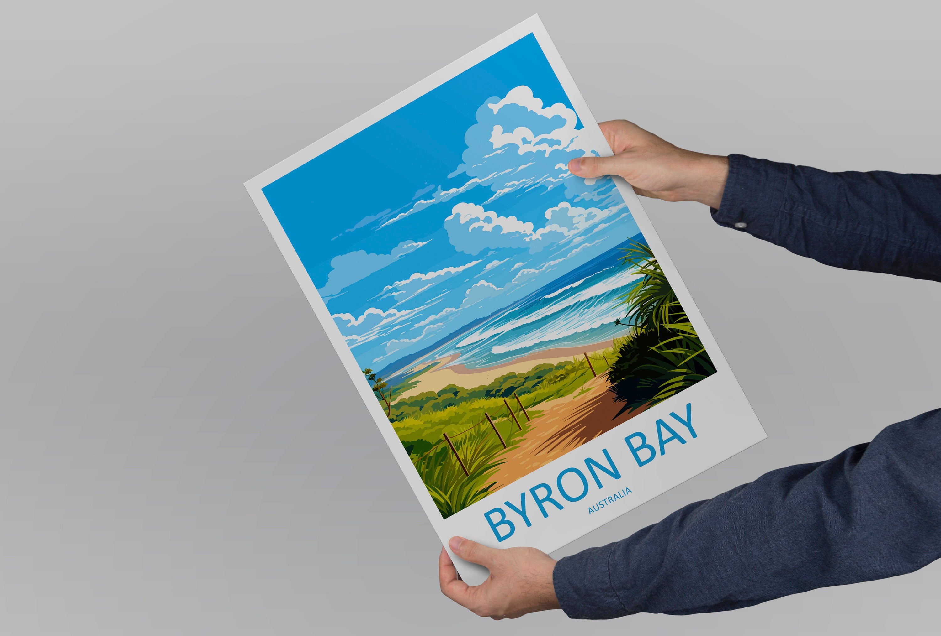 Byron Bay Travel Print