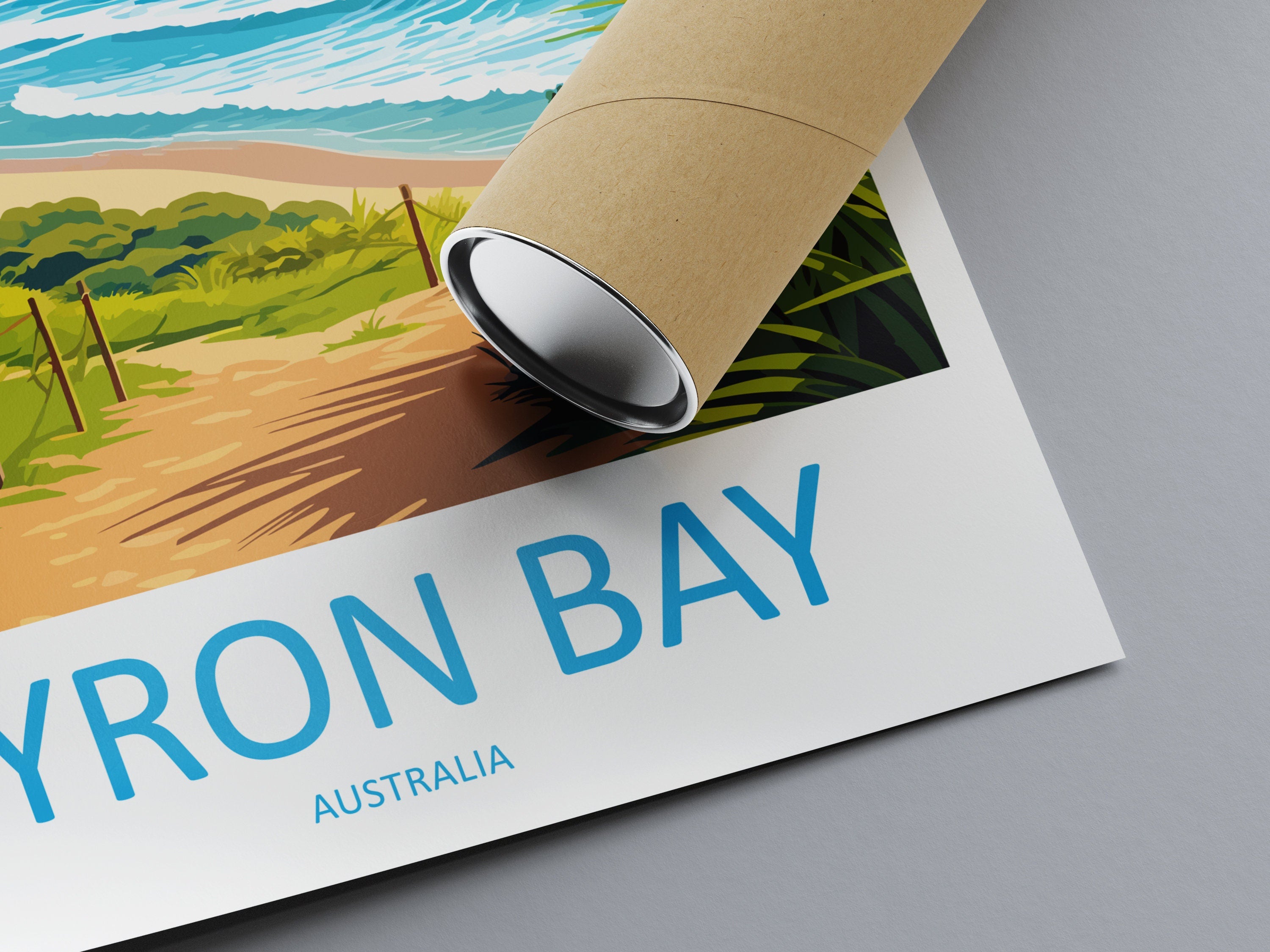 Byron Bay Travel Print