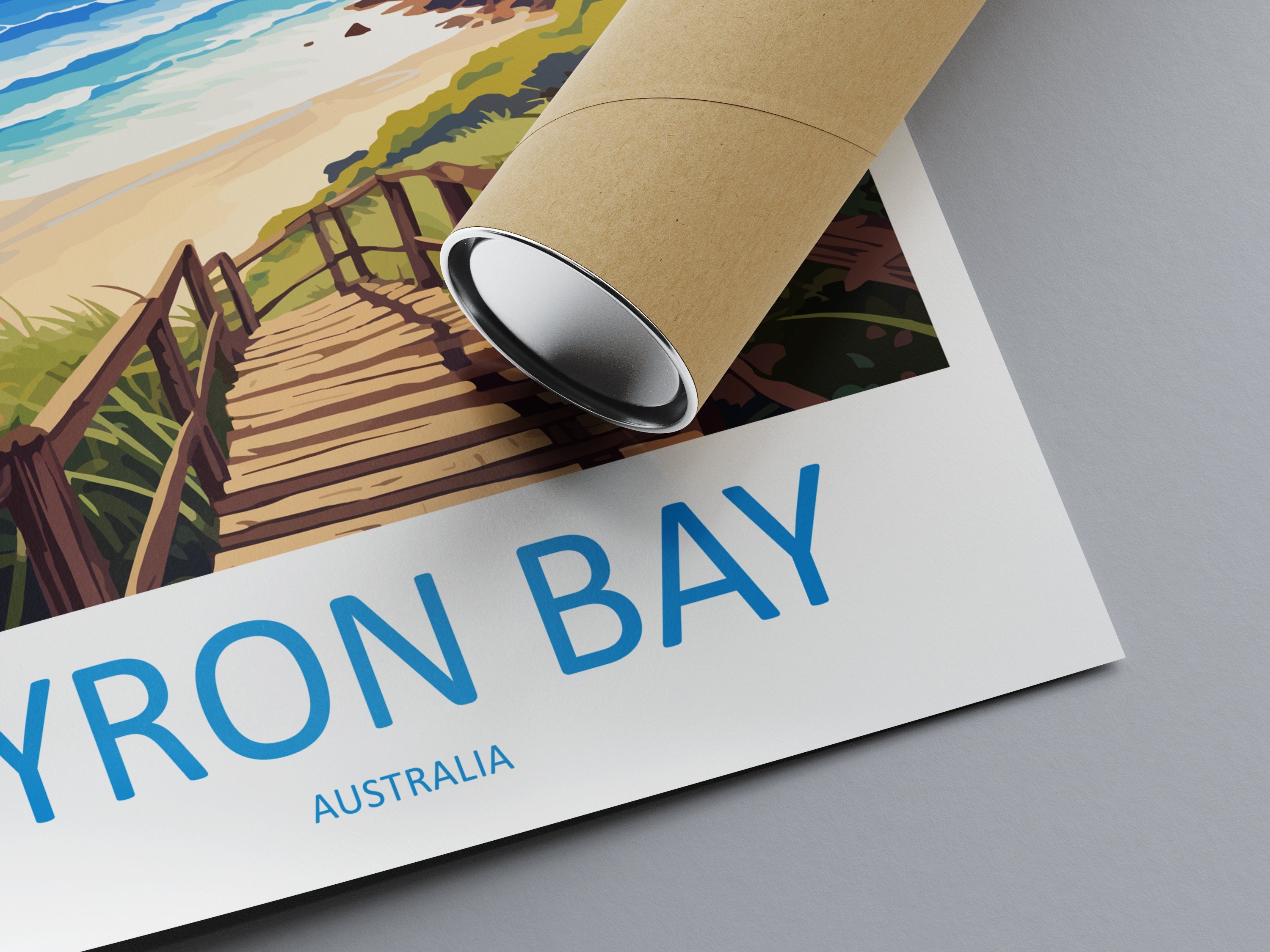 Byron Bay Travel Print