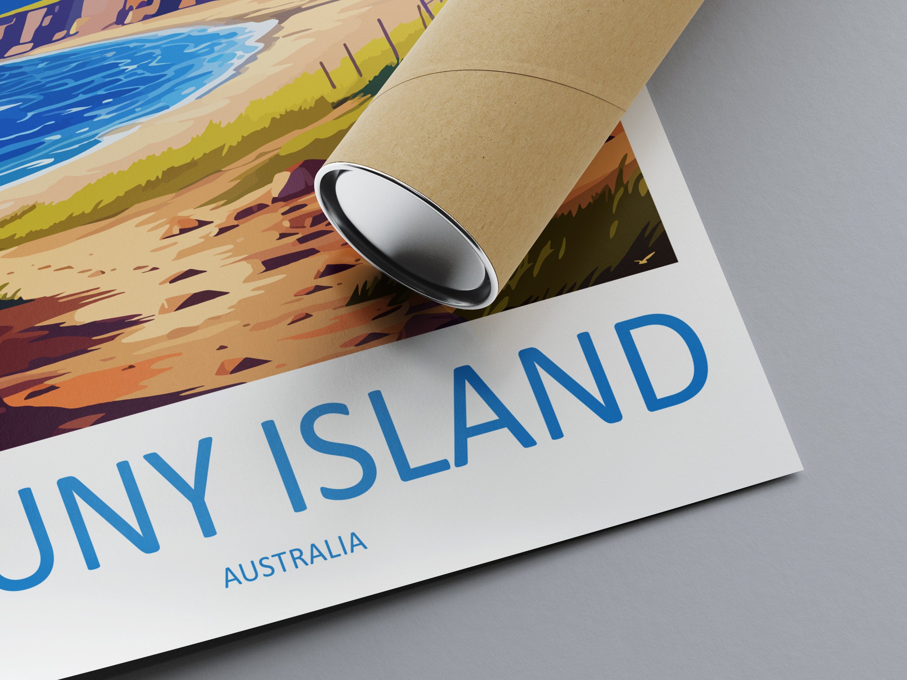 Bruny Island Travel Print