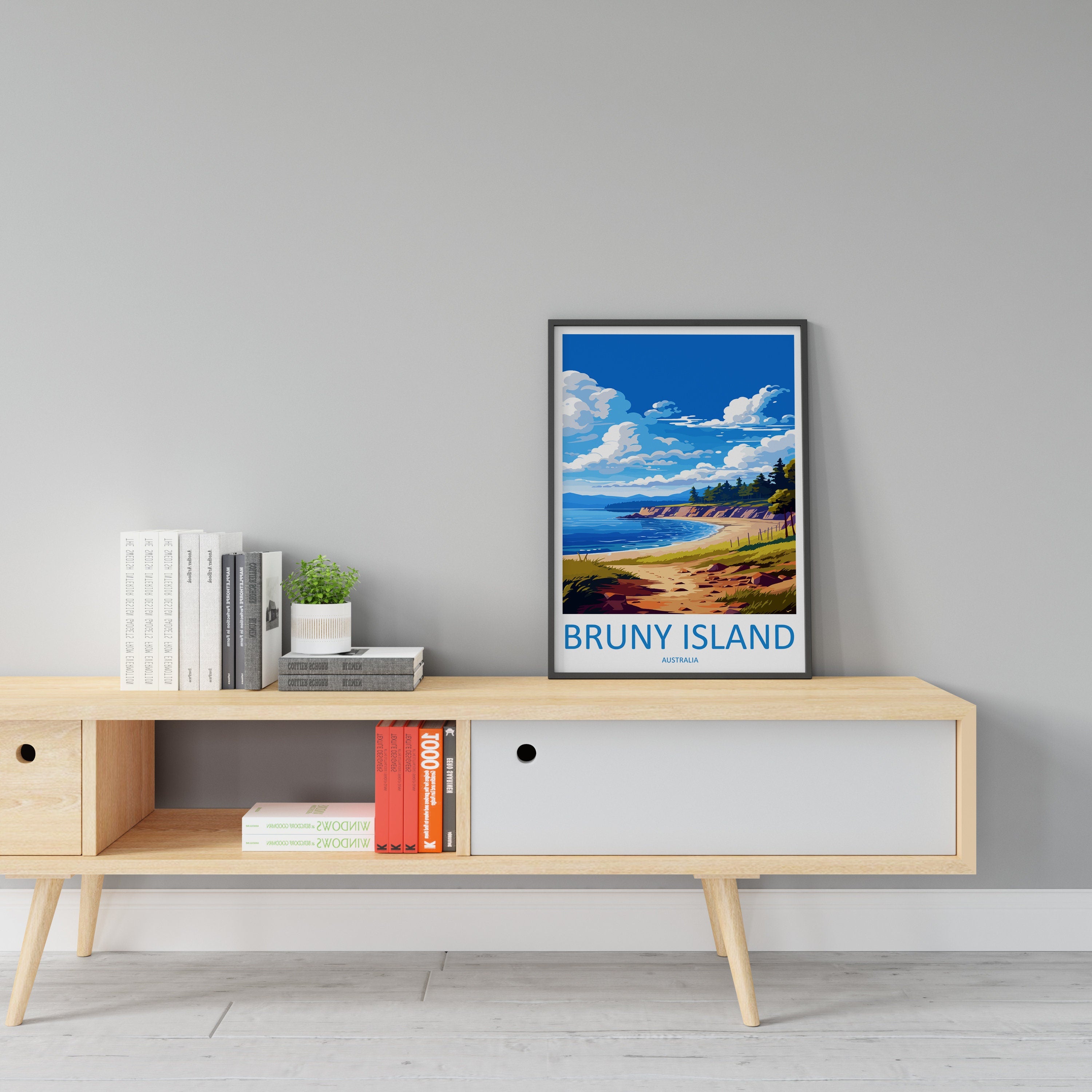 Bruny Island Travel Print