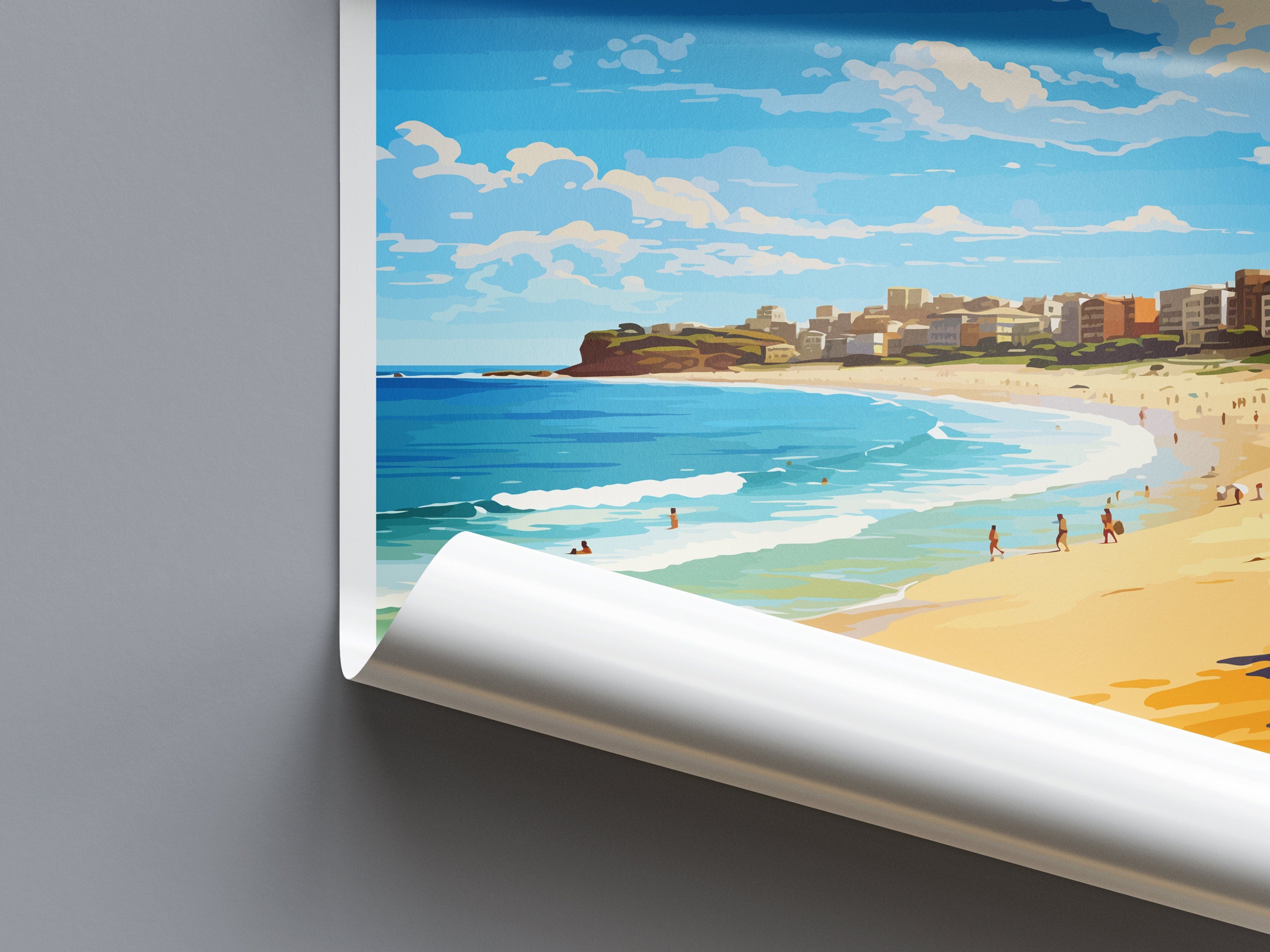 Bondi Beach Travel Print